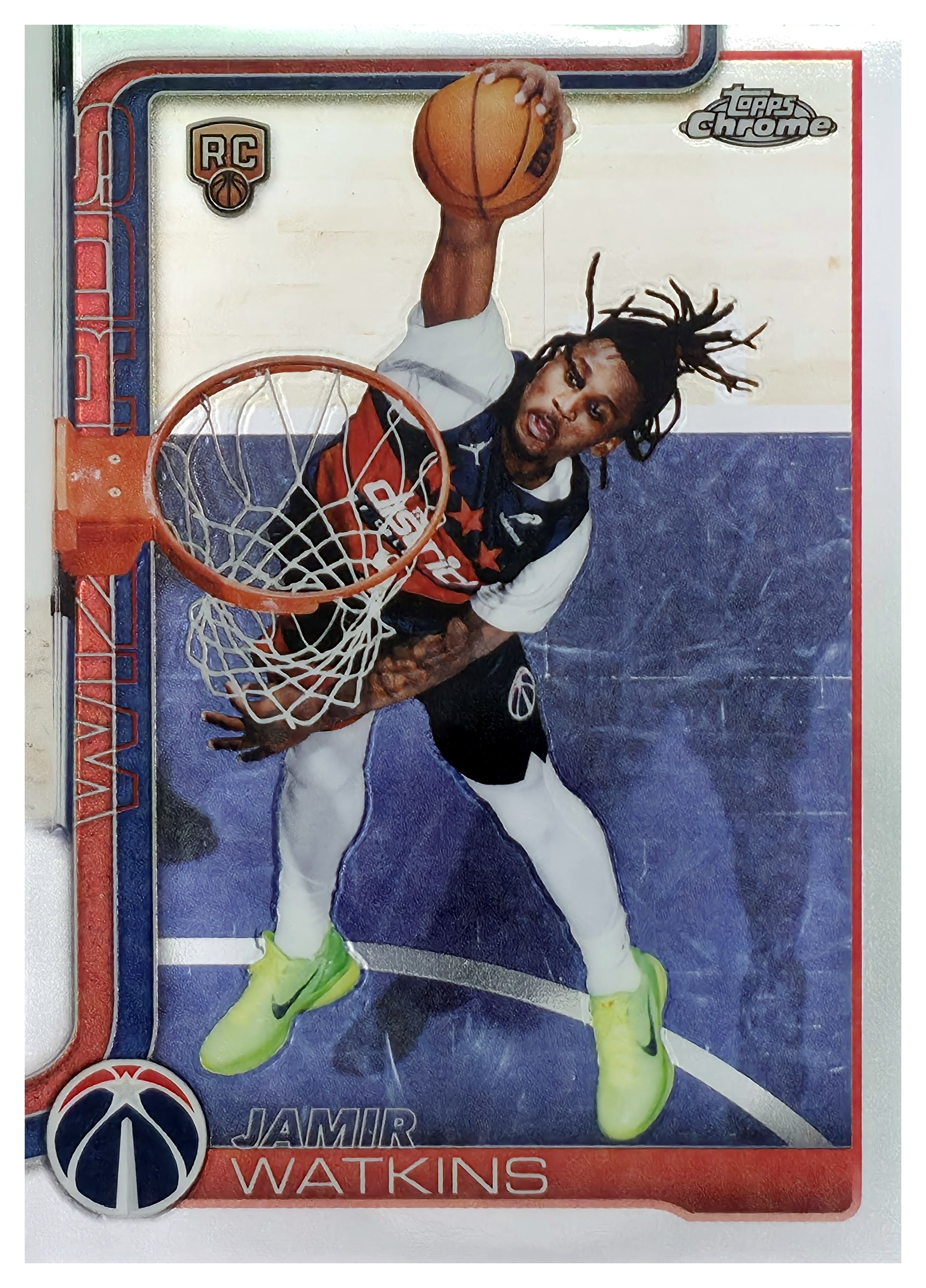Jamir Watkins - Topps Chrome Base Set 2025-26, Nr. 194 – Rookie Card (Art.-Nr. SG111089)