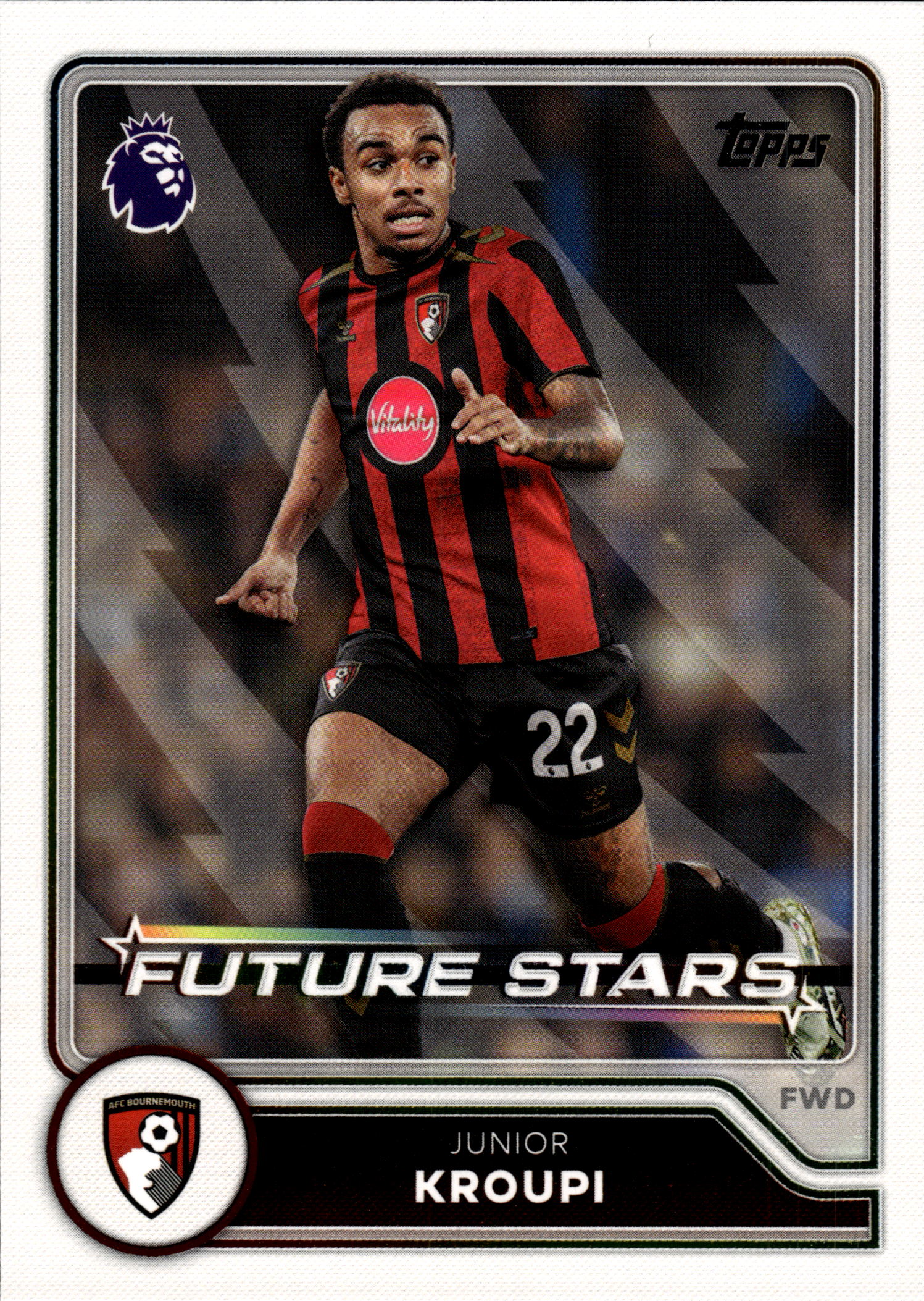 Junior Kroupi - Topps Flagship Premier League Future Stars 2026-27, Nr. 4 (Art.-Nr. SG104728)