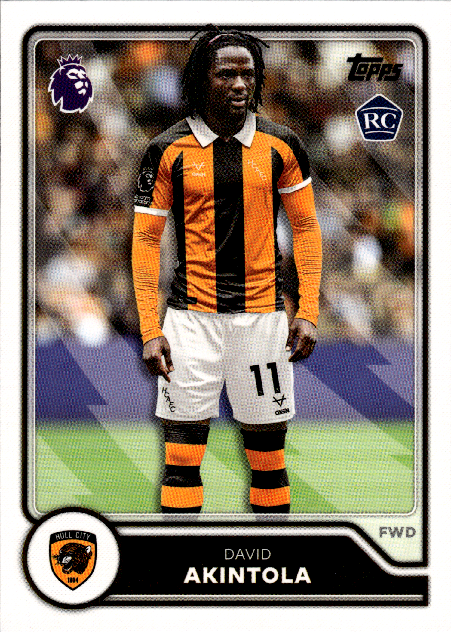 David Akintola - Topps Flagship Premier League Base Set 2026-27, Nr. 296 – Rookie Card (Art.-Nr. SG104656)