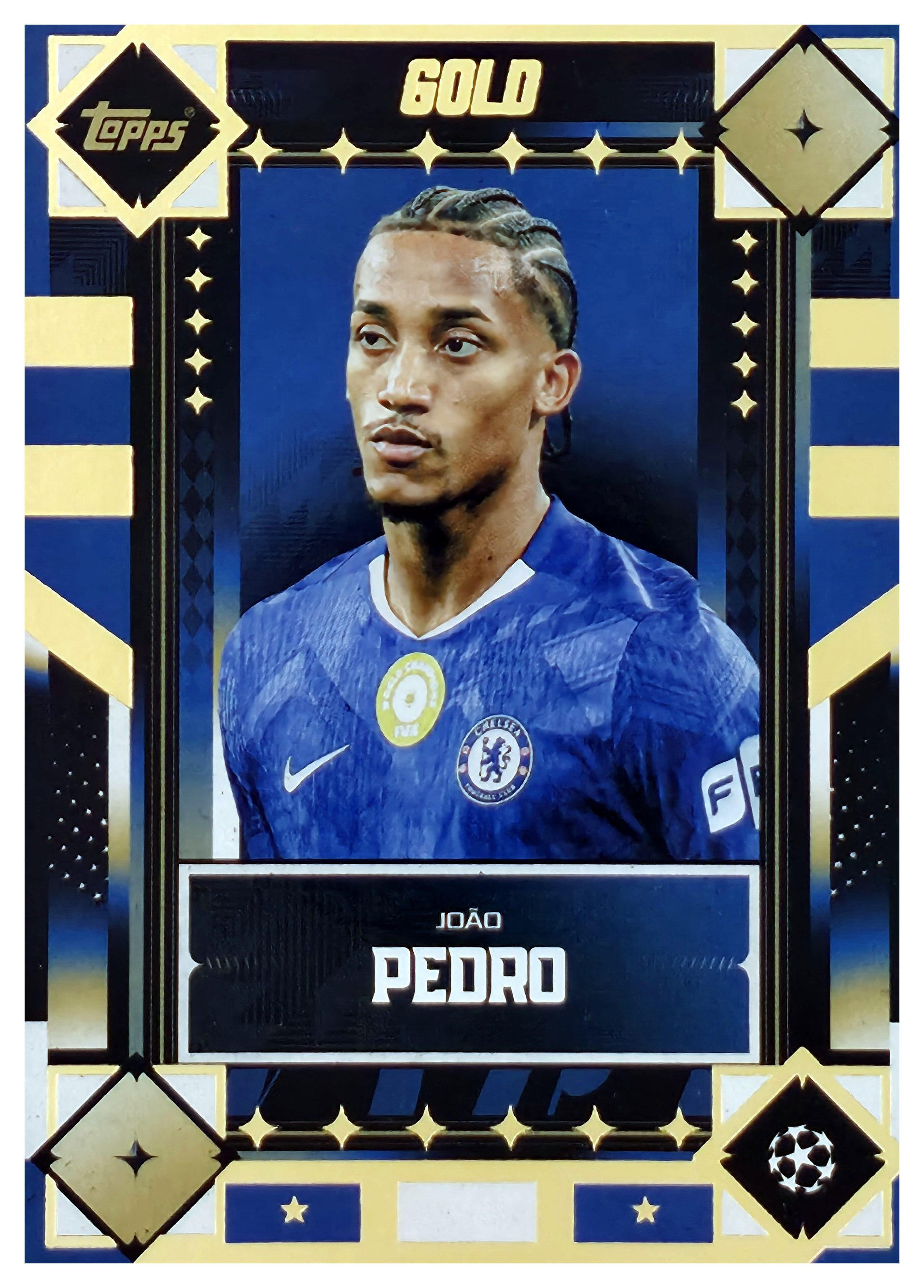 João Pedro - Topps Gold UEFA Club Competitions 2025-26 (Art.-Nr. SG108126)