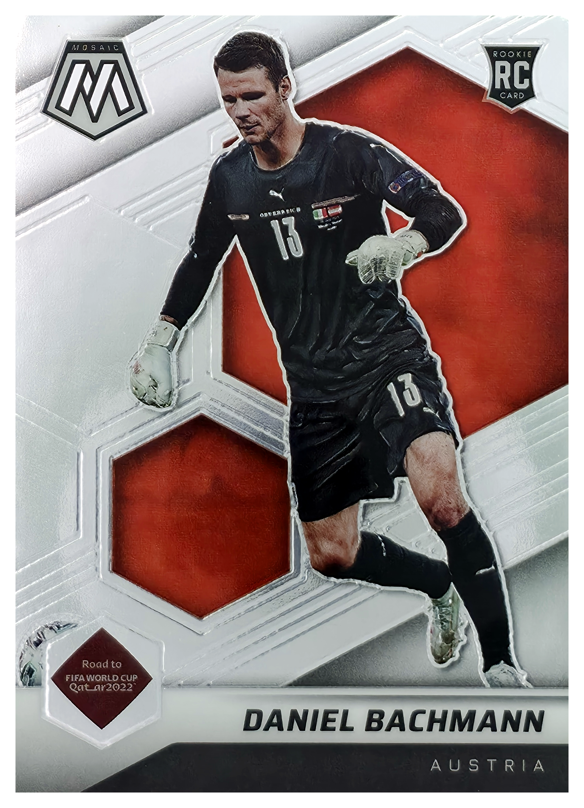 Daniel Bachmann - Panini Mosaic FIFA Road to World Cup Base Set 2021-22, Nr. 135 – Rookie Card (Art.-Nr. SG105965)