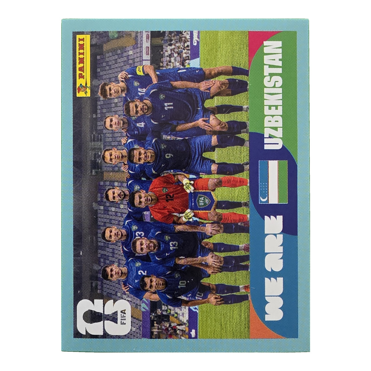 Teamfoto - Usbekistan, FIFA WM 2026, Nr. UZB13