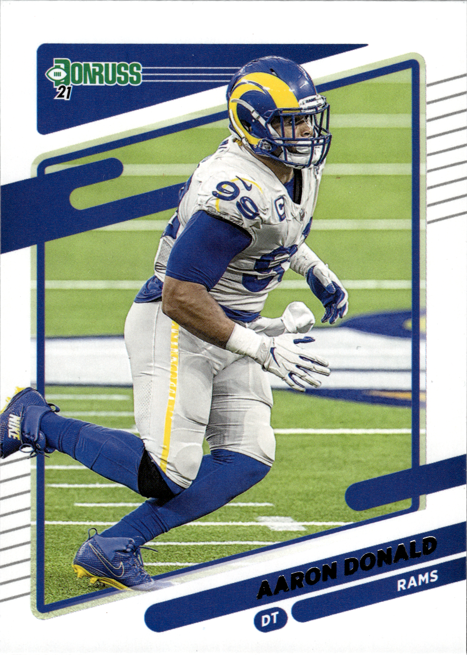 Aaron Donald - Panini Donruss Base Set 2021, Nr. 140 (Art.-Nr. SG103967)