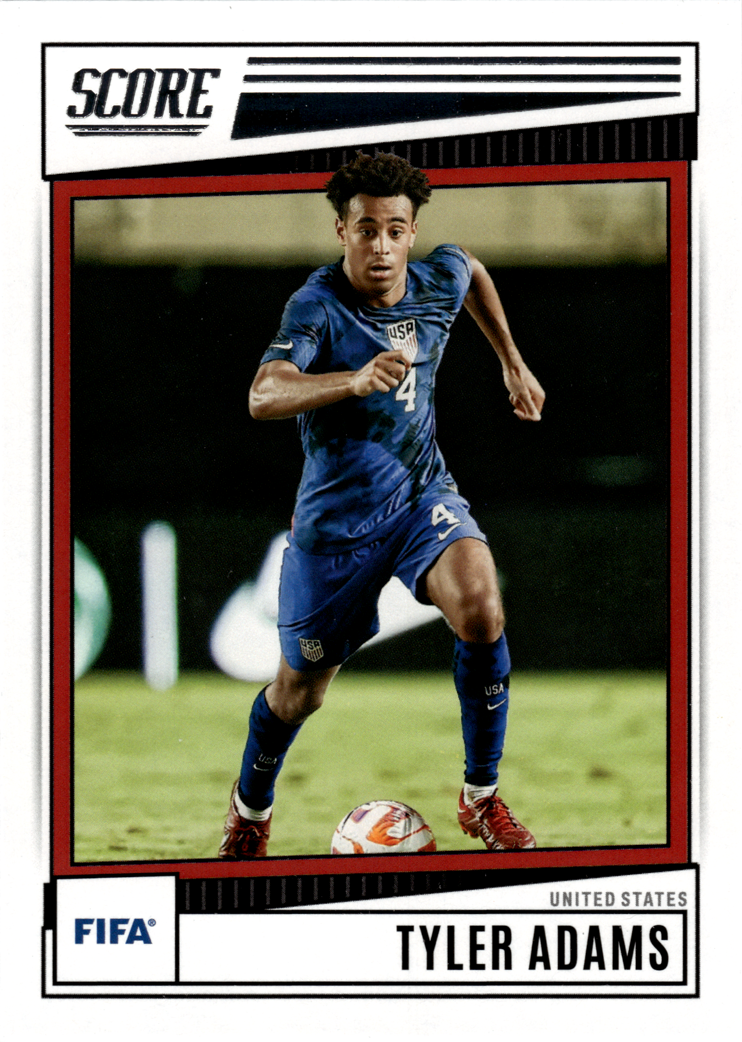 Tyler Adams - Panini Score FIFA Base Set 2022-23, Nr. 199 (Art.-Nr. SG102858)