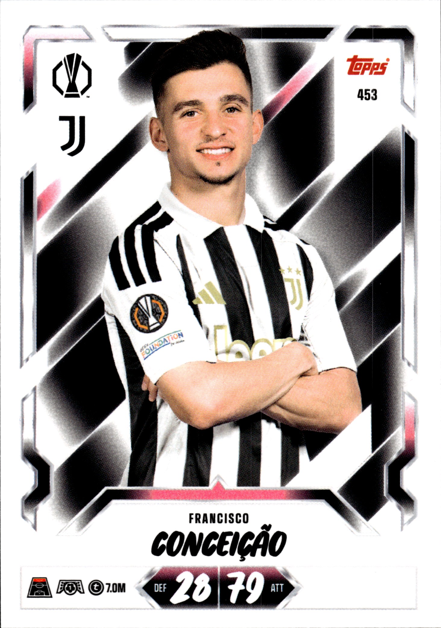 Francisco Conceição - Topps Match Attax UEFA Club Competitions Base Set 2026-27, Nr. 453 (Art.-Nr. SG107398)