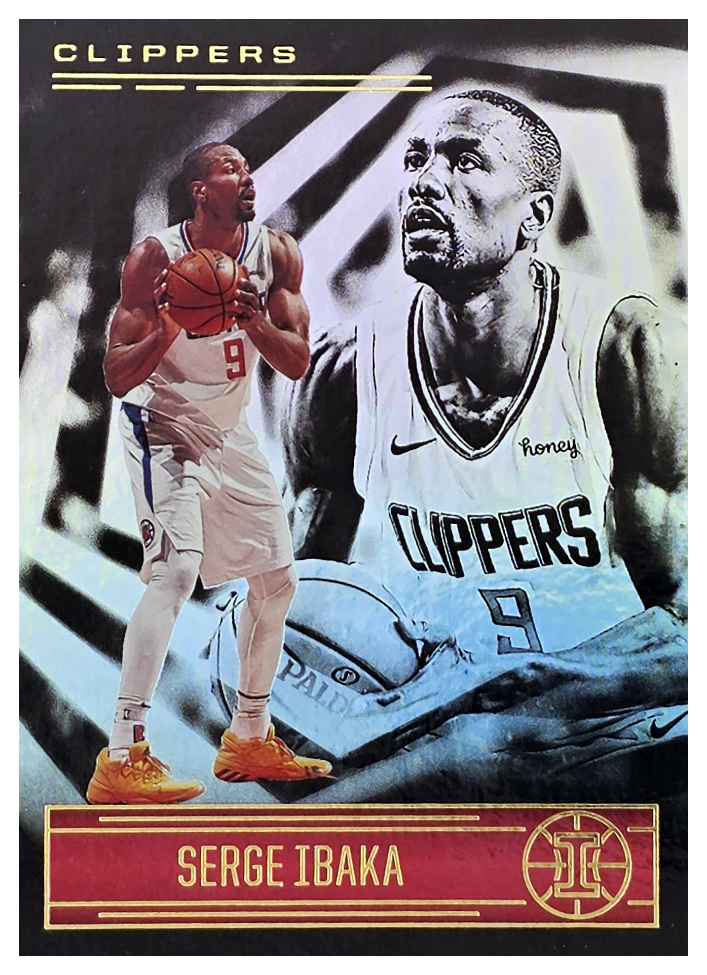 Serge Ibaka - Panini Illusions Base Set 2020-21, Nr. 3 (Art.-Nr. SG104299)