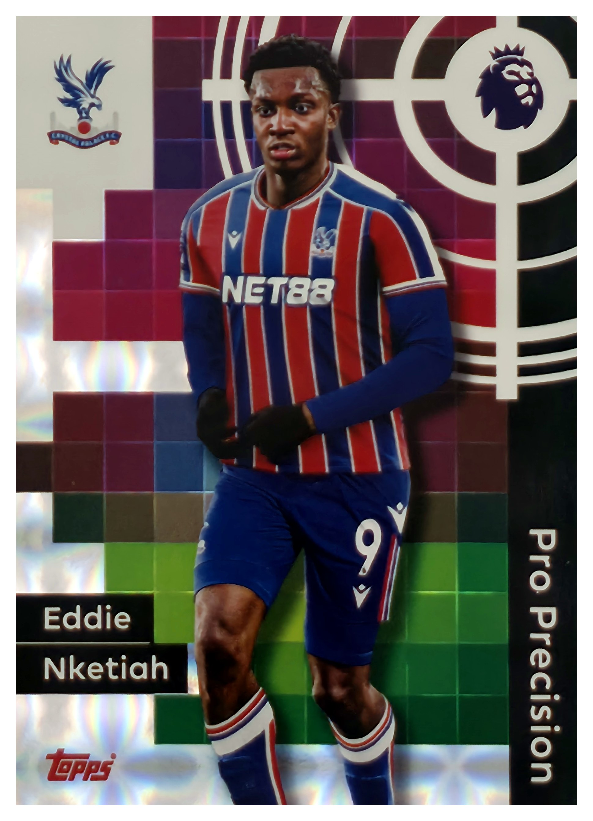 Eddie Nketiah - Topps Match Attax Premier League Pro Precision 2025-26, Nr. 407 (Art.-Nr. SG111009)