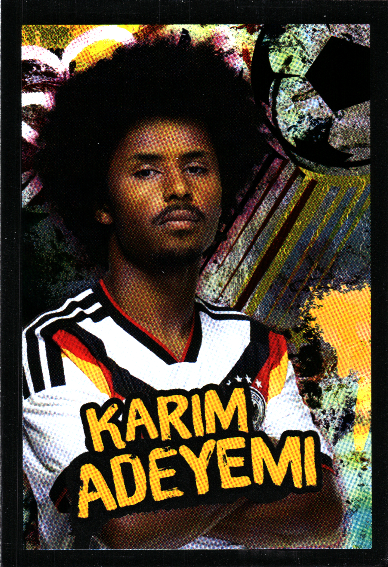 Karim Adeyemi - Panini FIFA World Cup DFB-Sammelkarten 2026, Nr. 68 – Chrome (Art.-Nr. SG102518)