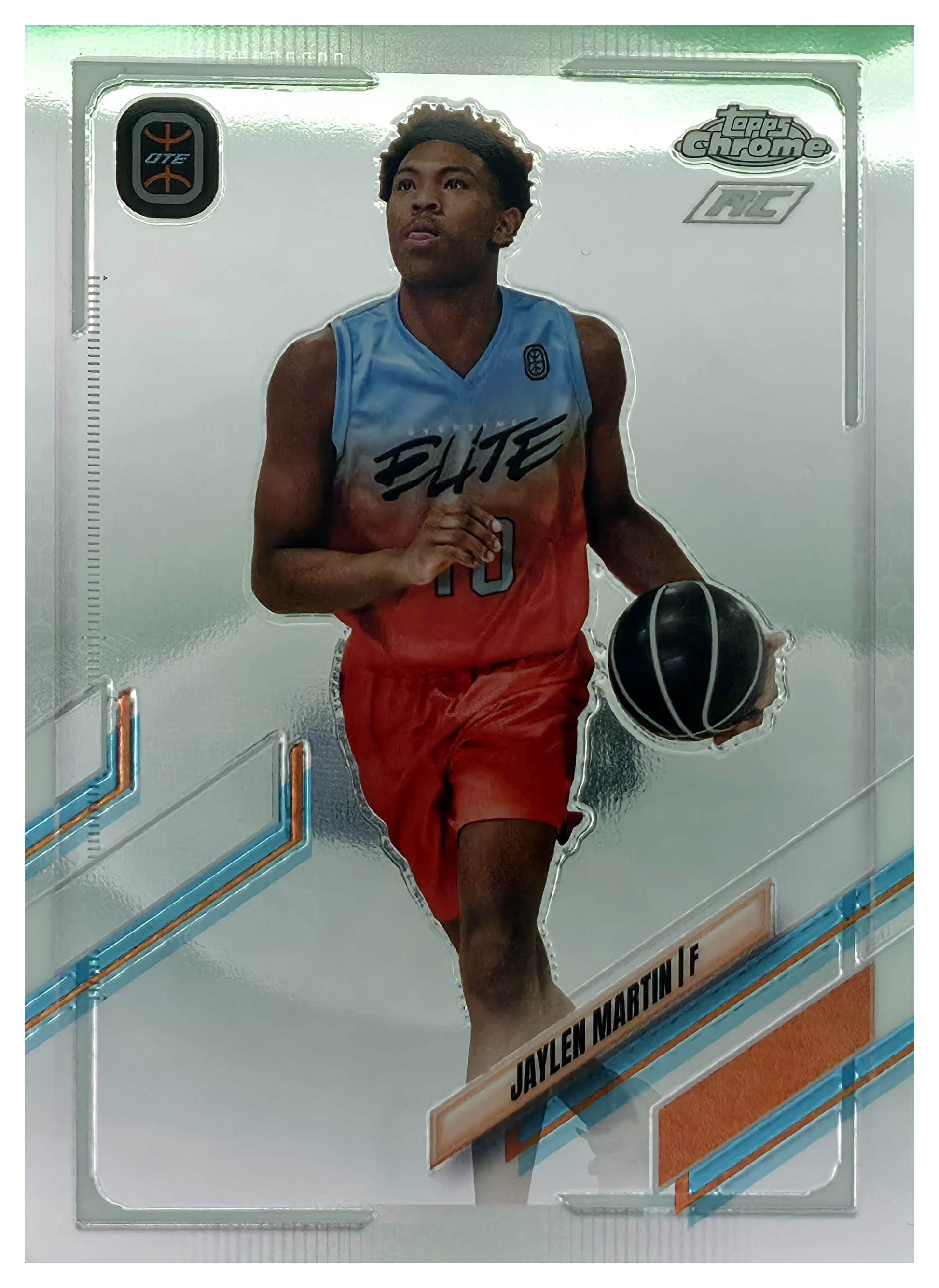 Jaylen Martin - Topps Chrome OTE Base Set 2022, Nr. 43 – Rookie Card (Art.-Nr. SG106064)