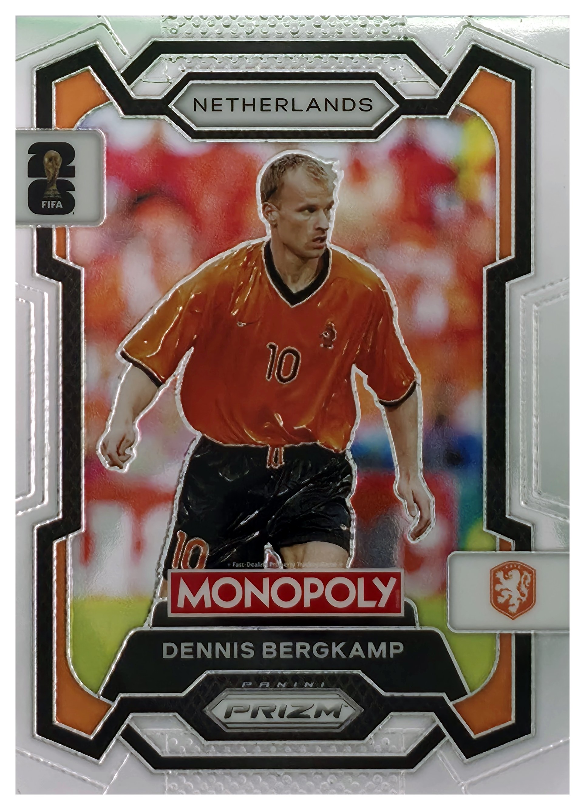 Dennis Bergkamp - Panini Prizm Monopoly FIFA World Cup Base Set 2026, Nr. 74 (Art.-Nr. SG109109)