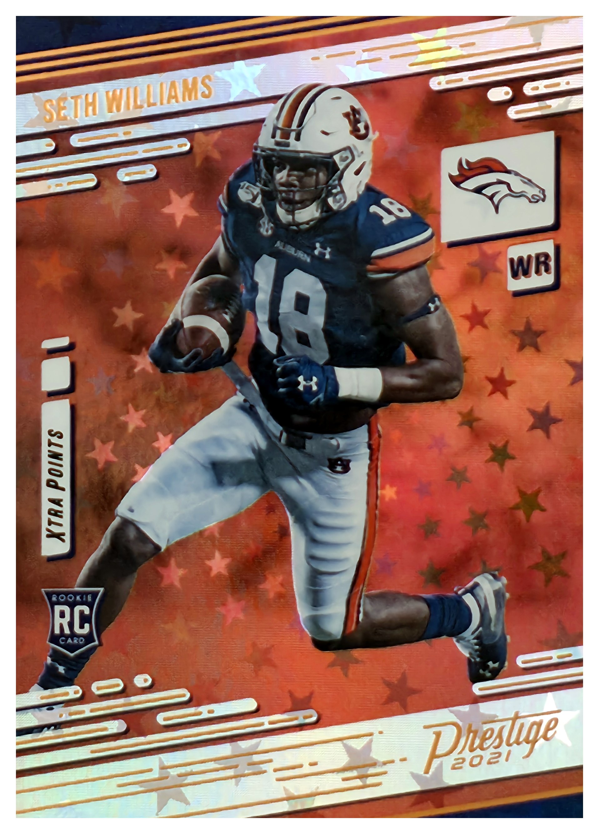 Seth Williams - Panini Prestige Base Set 2021, Nr. 236 – Rookie Card, Xtra Points Astral (Art.-Nr. SG108680)