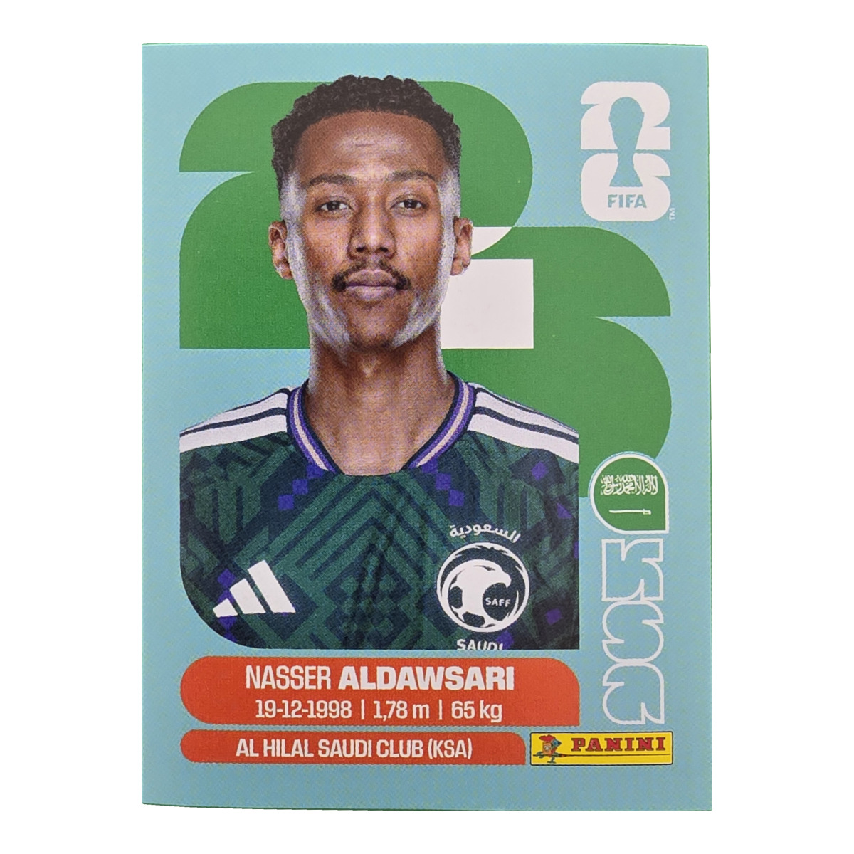 Nasser Aldawsari - Saudi-Arabien, FIFA WM 2026, Nr. KSA12