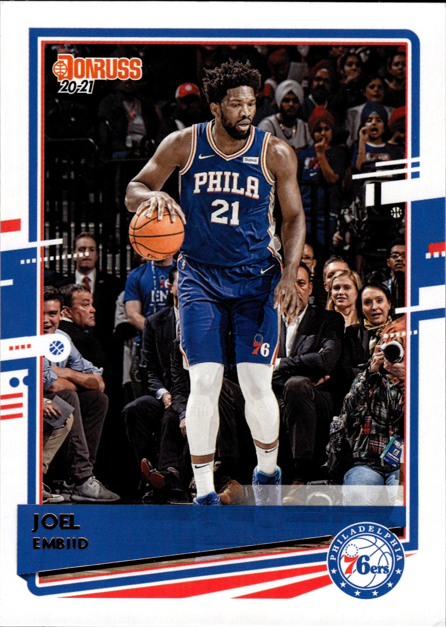 Joel Embiid - Panini Donruss Base Set 2020-21, Nr. 71 (Art.-Nr. SG103239)