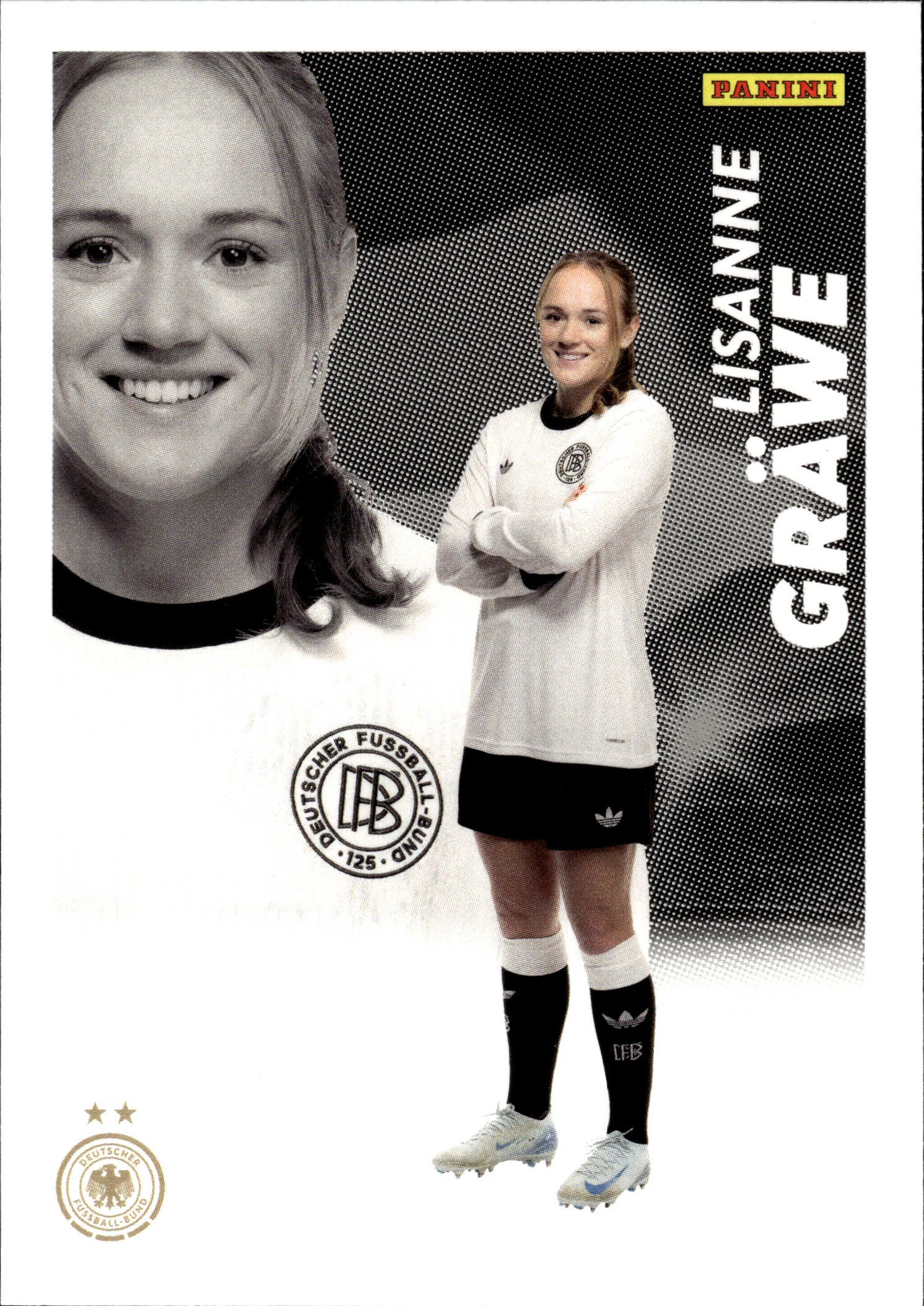 Lisanne Gräwe - Panini DFB-Frauen Team-Set Base Set 2025, Nr. BA-10 (Art.-Nr. SG109813)