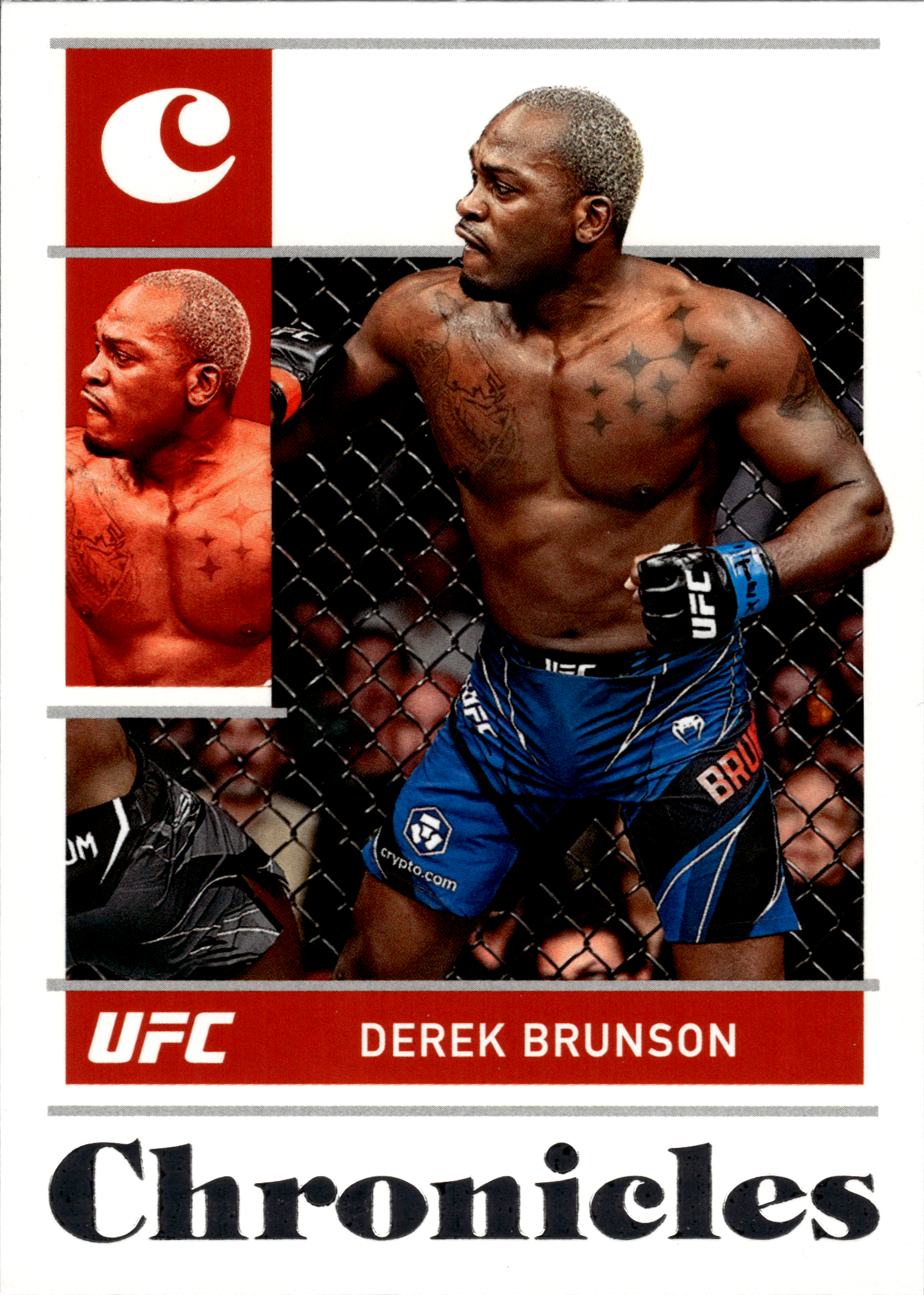 Derek Brunson - Panini Chronicles UFC Base Set 2022, Nr. 13 (Art.-Nr. SG104027)