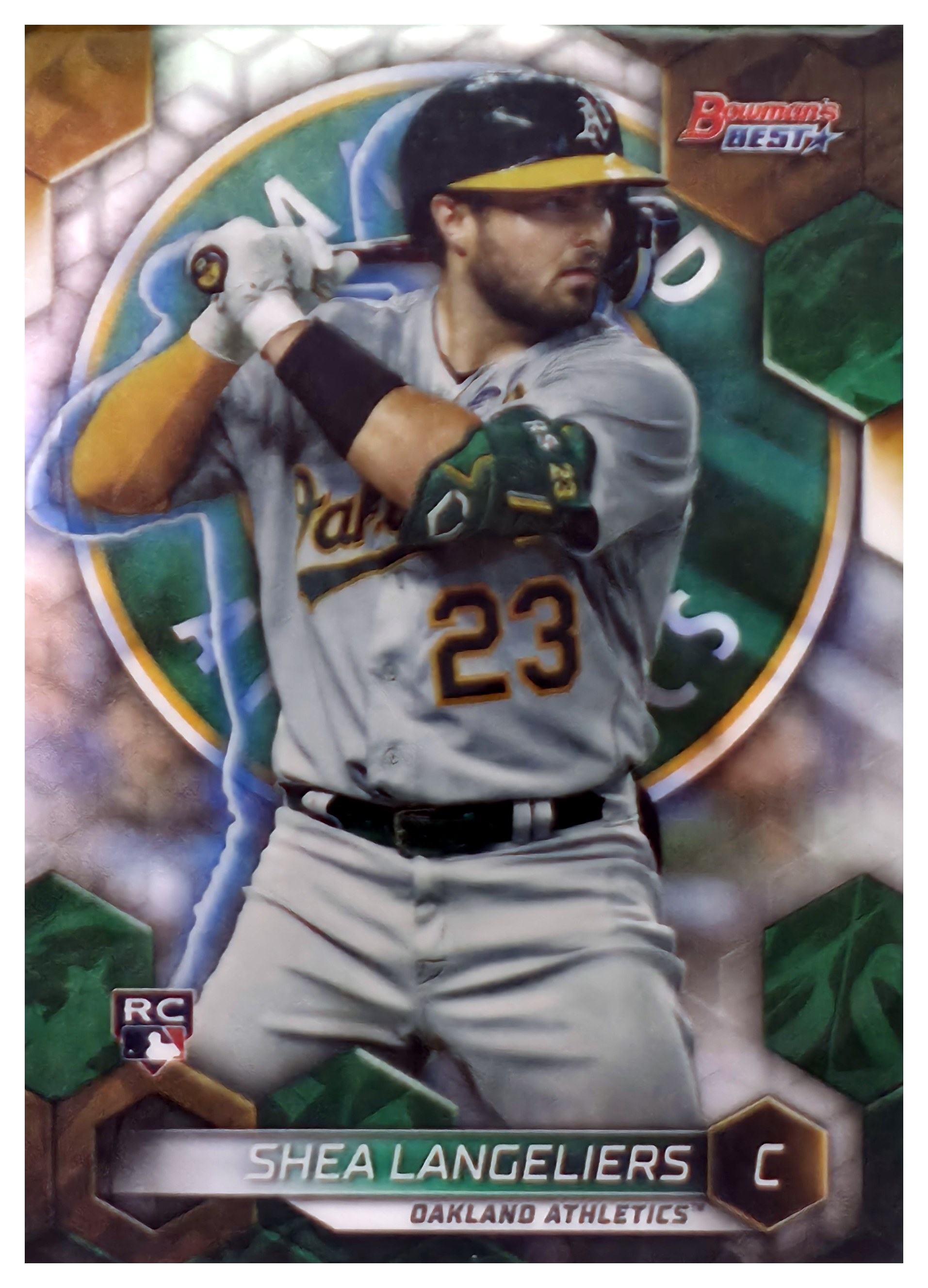 Shea Langeliers - Topps Bowman's Best Base Set 2023, Nr. 24 – Rookie Card (Art.-Nr. SG108930)