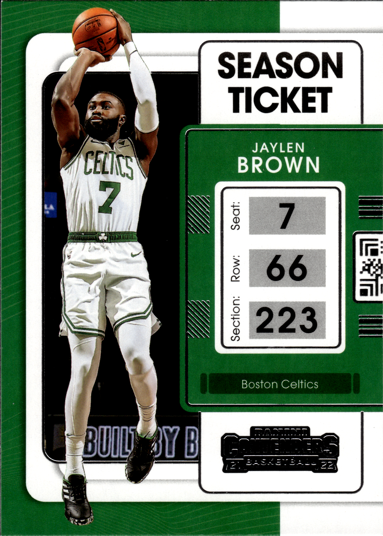 Jaylen Brown - Panini Contenders Season Ticket 2021-22, Nr. 34 (Art.-Nr. SG103725)