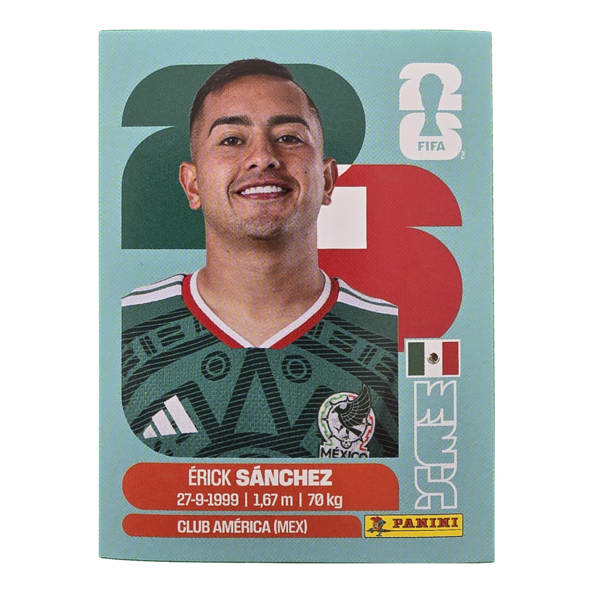 Érick Sánchez - Mexiko, FIFA WM 2026, Nr. MEX14