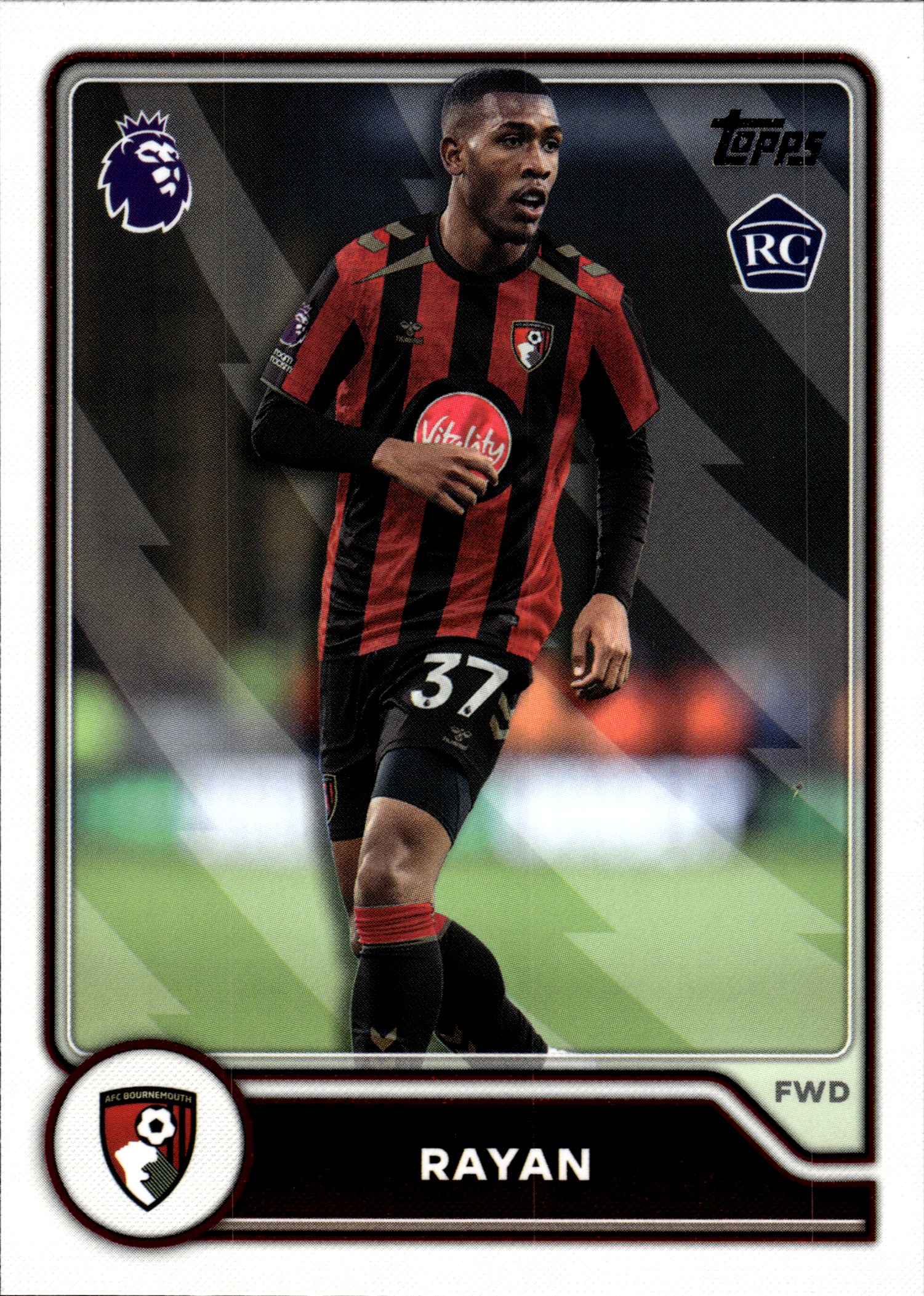 Rayan - Topps Flagship Premier League Base Set 2026-27, Nr. 61 – Rookie Card (Art.-Nr. SG109194)