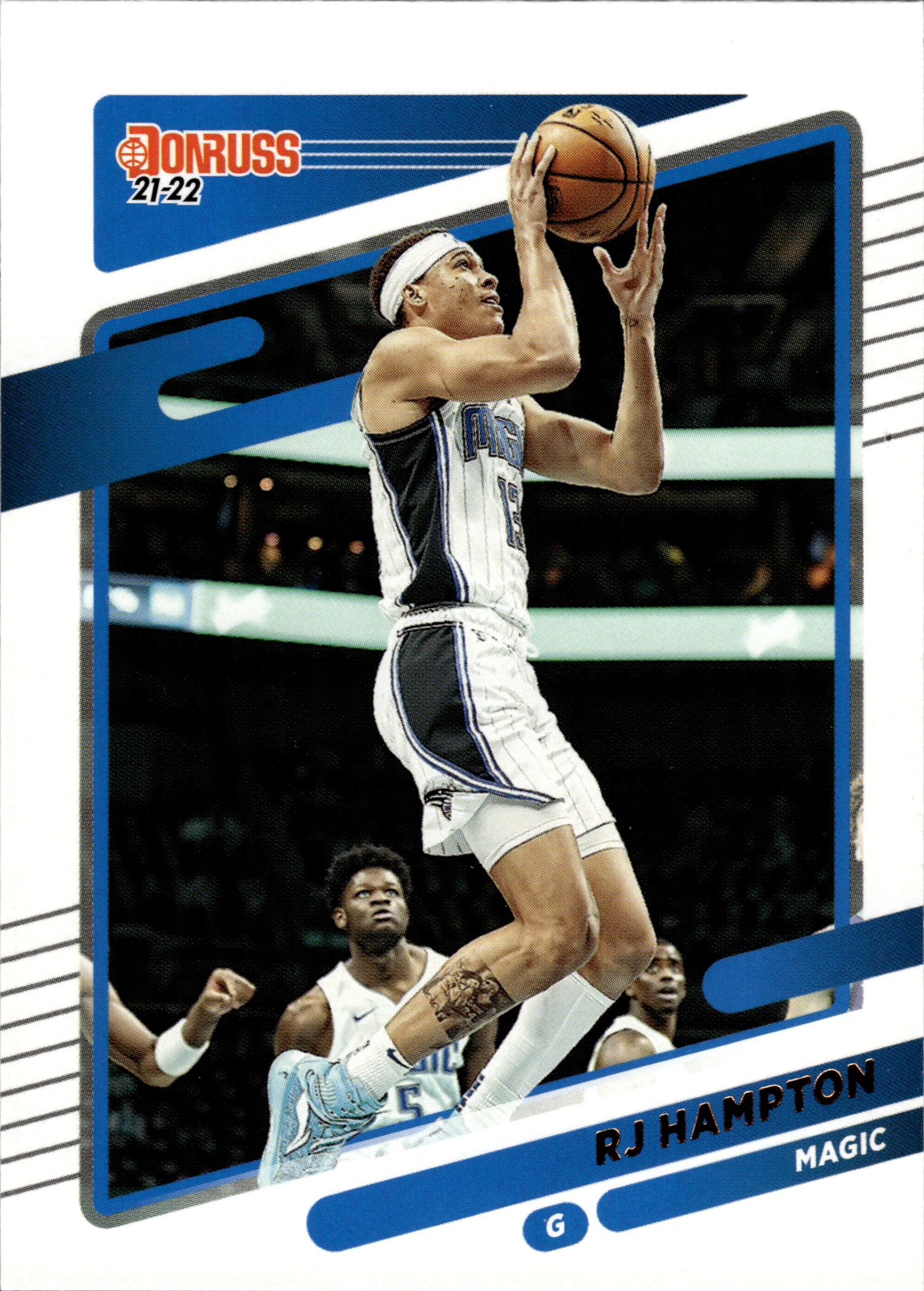 RJ Hampton - Panini Donruss Base Set 2021-22, Nr. 185 (Art.-Nr. SG105719)