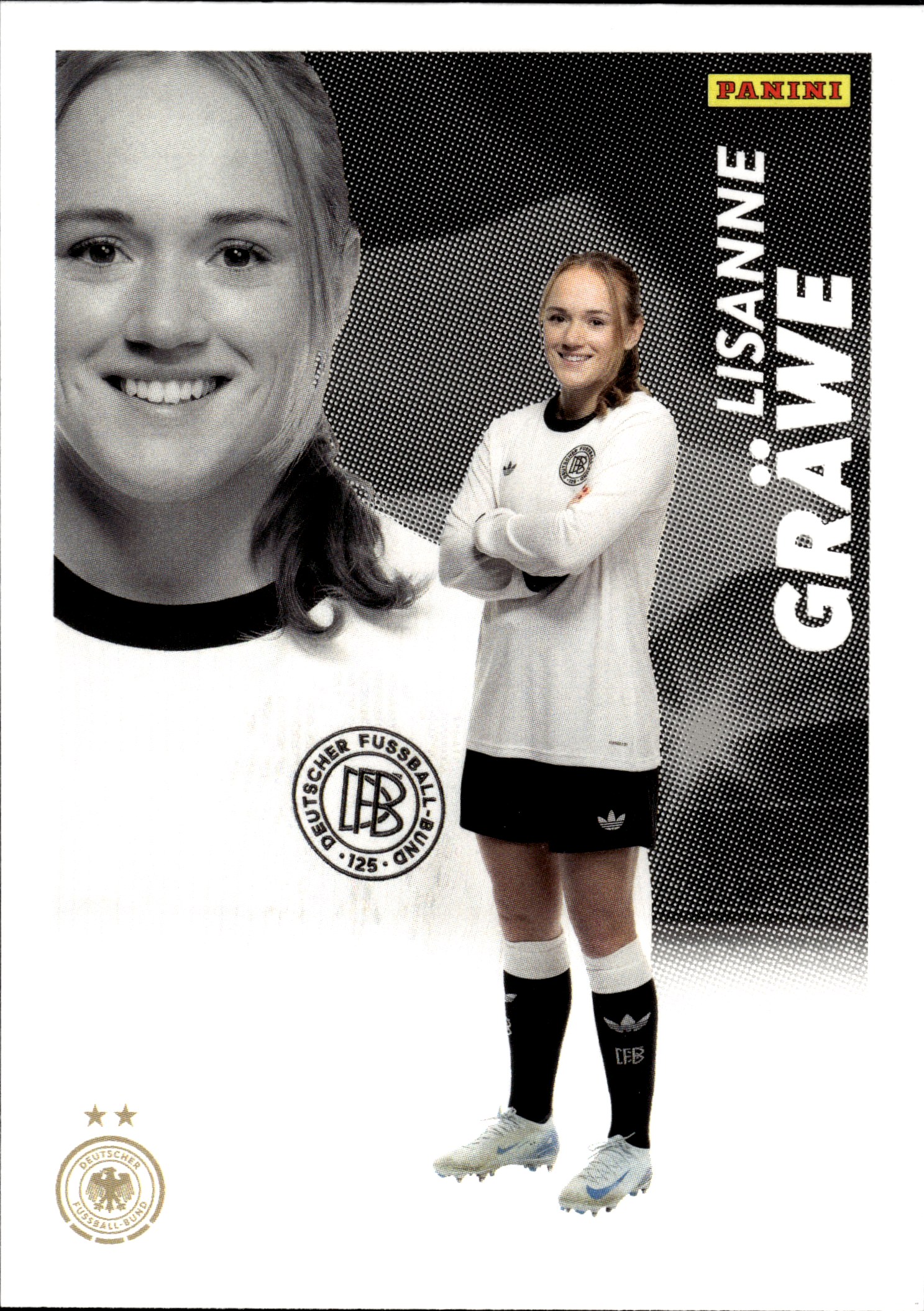 Lisanne Gräwe - Panini DFB-Frauen Team-Set Base Set 2025, Nr. BA-10 (Art.-Nr. SG109814)