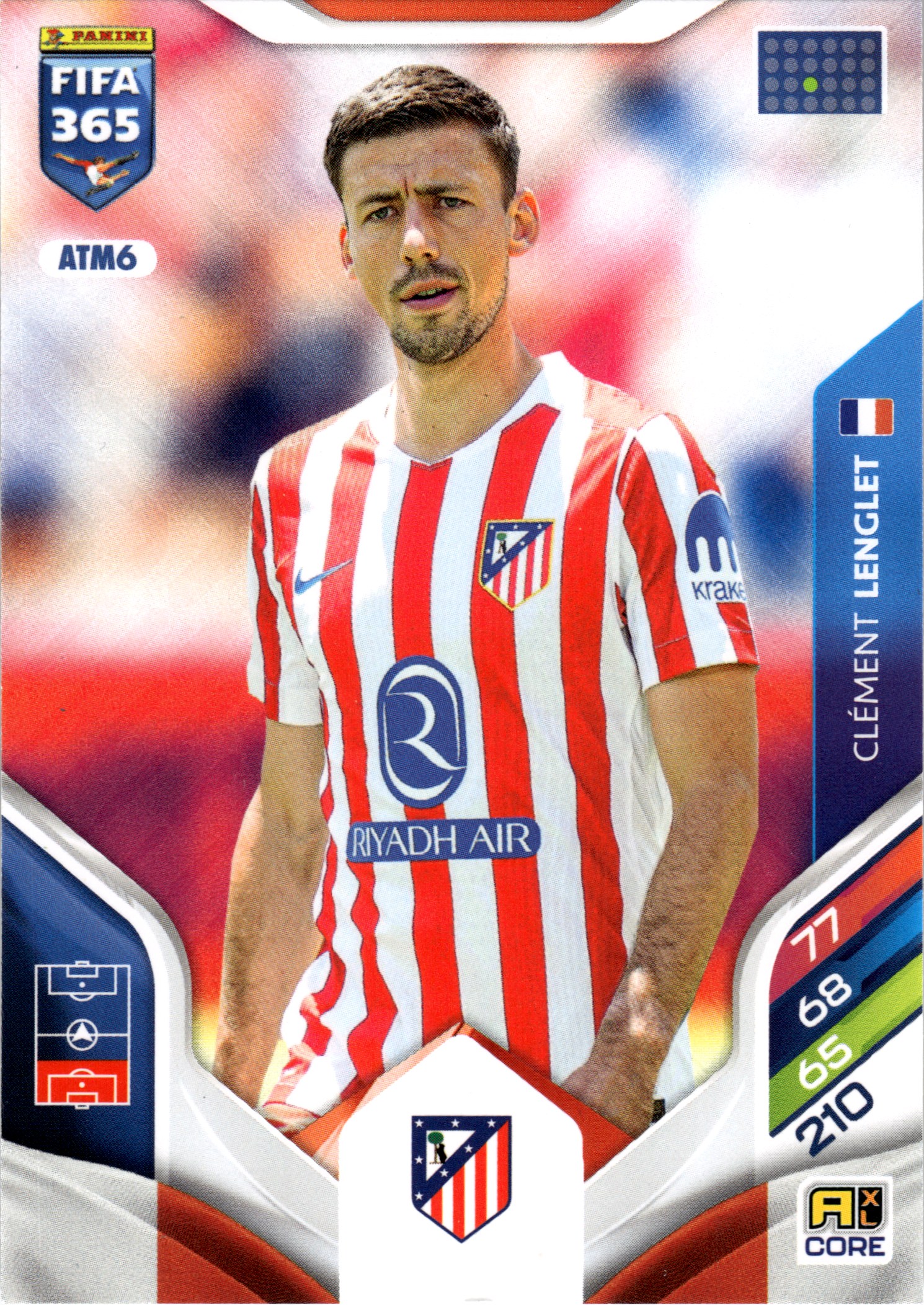 Clément Lenglet - Panini Adrenalyn XL FIFA 365 Base Set 2026, Nr. ATM6 (Art.-Nr. SG107814)