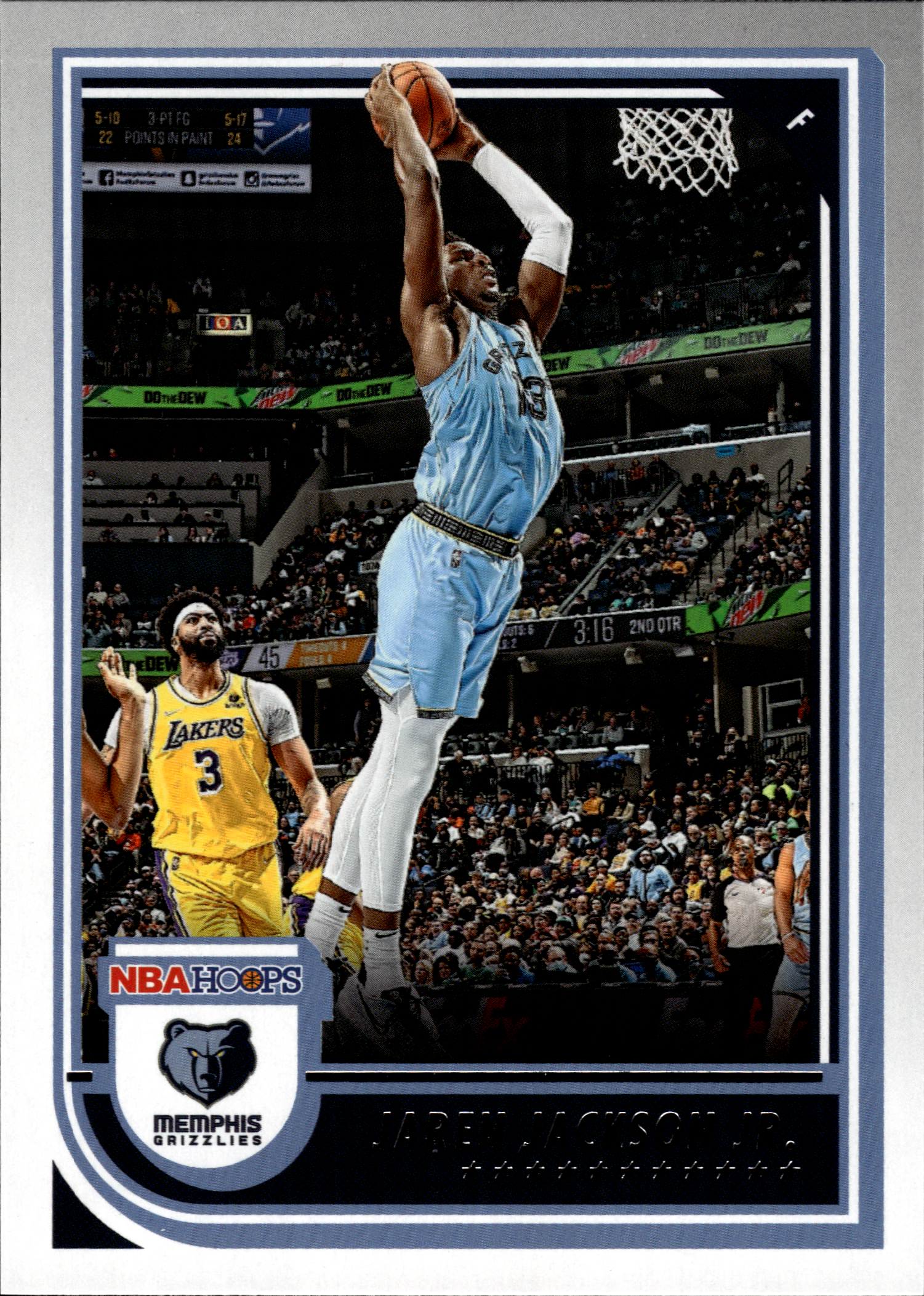 Jaren Jackson Jr - Panini Hoops Base Set 2022-23, Nr. 136 (Art.-Nr. SG103105)