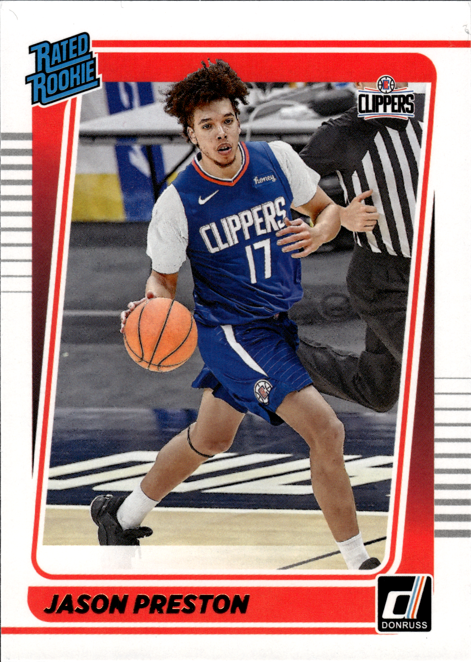 Jason Preston - Panini Donruss Rated Rookie 2021-22, Nr. 210 (Art.-Nr. SG103326)