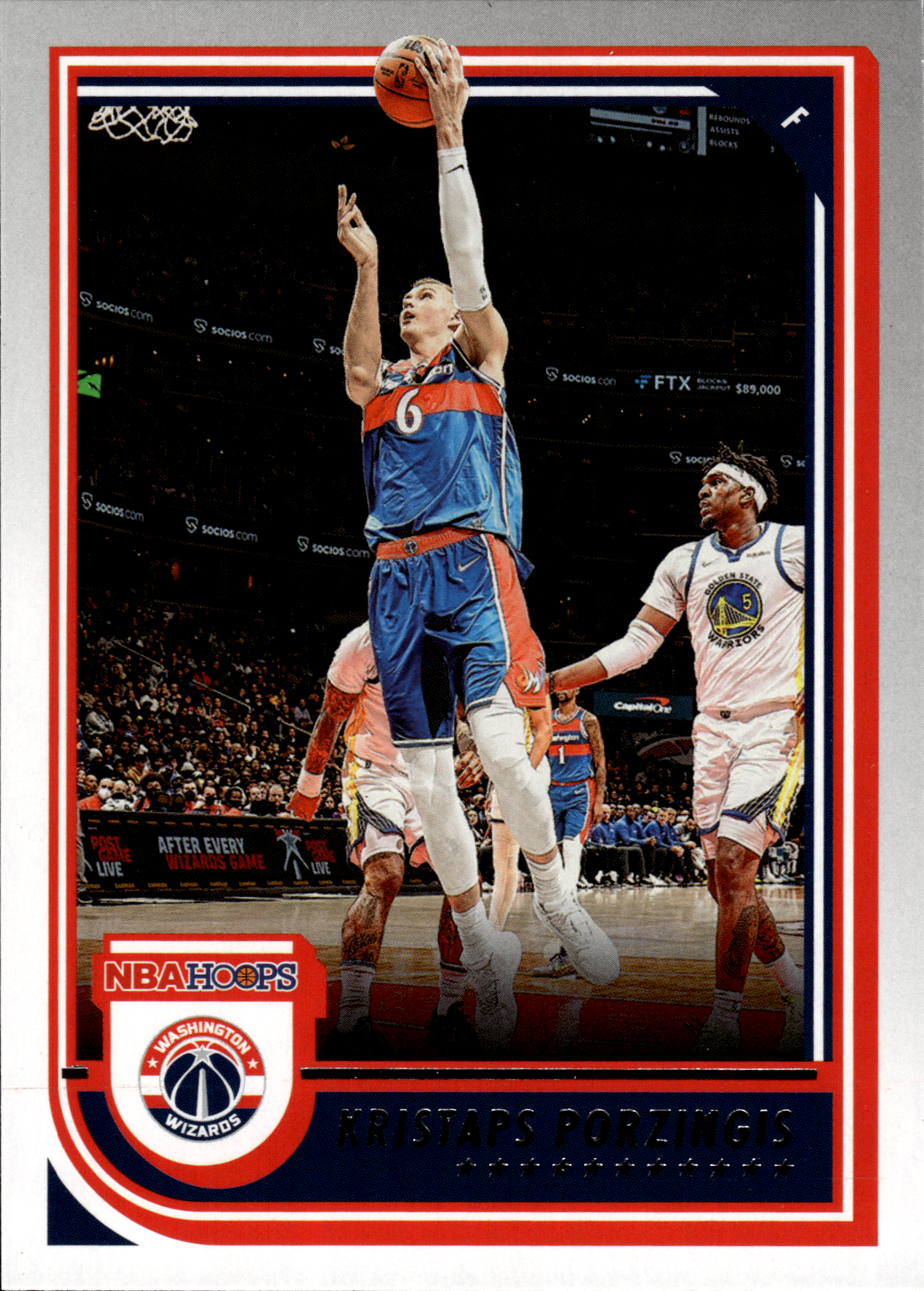 Kristaps Porzingis - Panini Hoops Base Set 2022-23, Nr. 115 (Art.-Nr. SG103061)