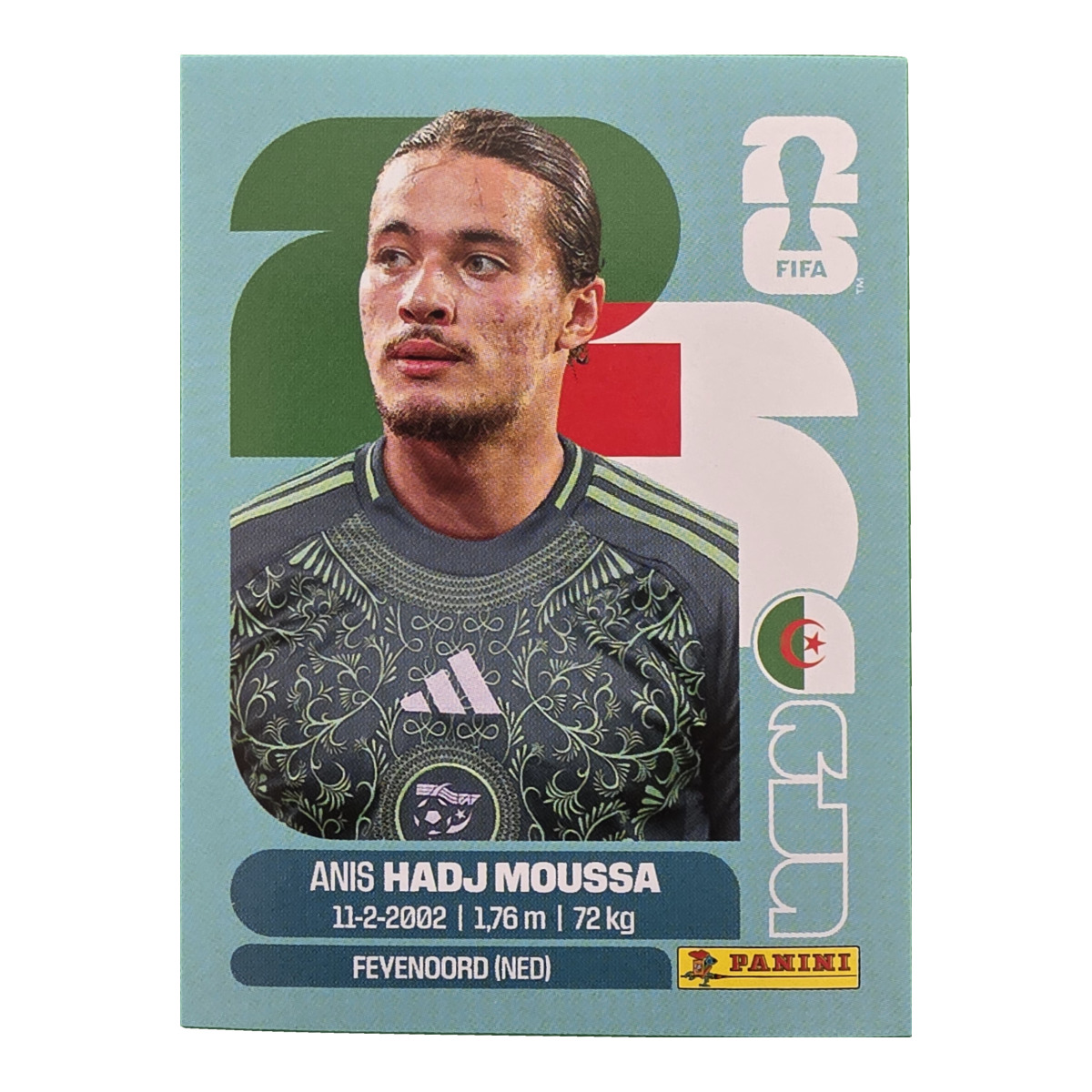 Anis Hadj Moussa - Algerien, FIFA WM 2026, Nr. ALG17