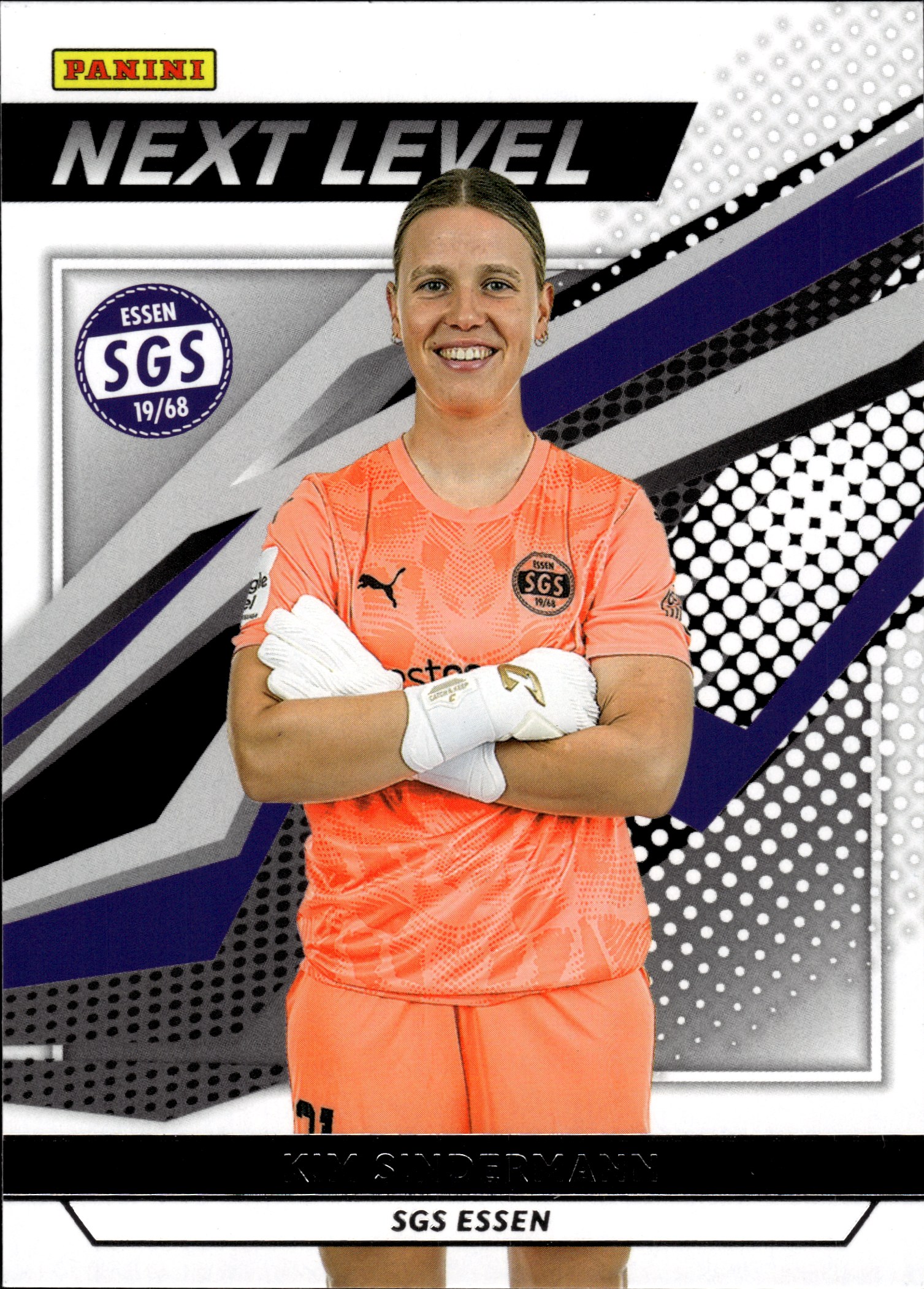 Kim Sindermann - Panini Frauen-Bundesliga TC Collection Next Level 2025-26, Nr. 14 – Insert (Art.-Nr. SG109604)