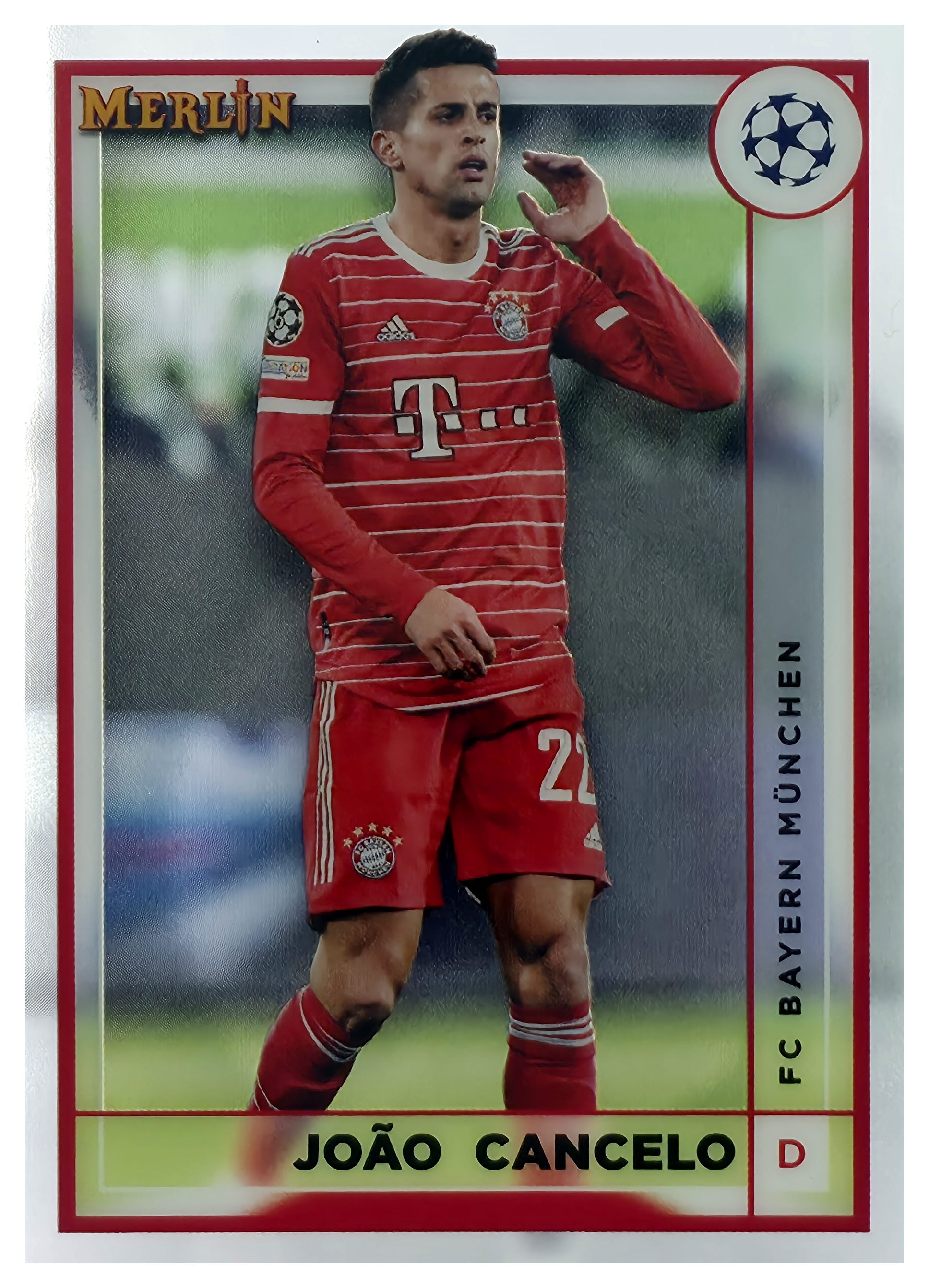 João Cancelo - Topps Merlin Chrome UEFA Club Competitions Base Set 2022-23, Nr. 57 (Art.-Nr. SG106380)