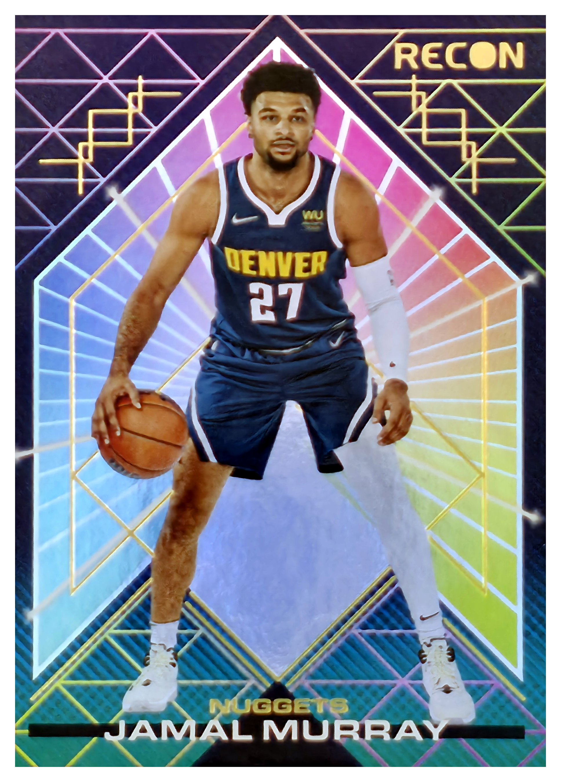 Jamal Murray - Panini Recon Base Set 2021-22, Nr. 129 – Holo (Art.-Nr. SG106546)