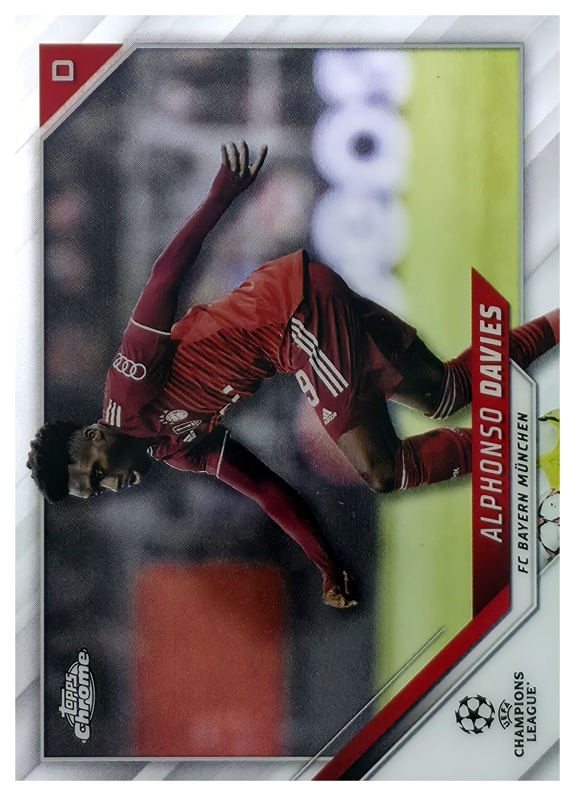 Alphonso Davies - Topps Chrome UEFA Champions League Base Set 2021-22, Nr. 88 (Art.-Nr. SG106411)