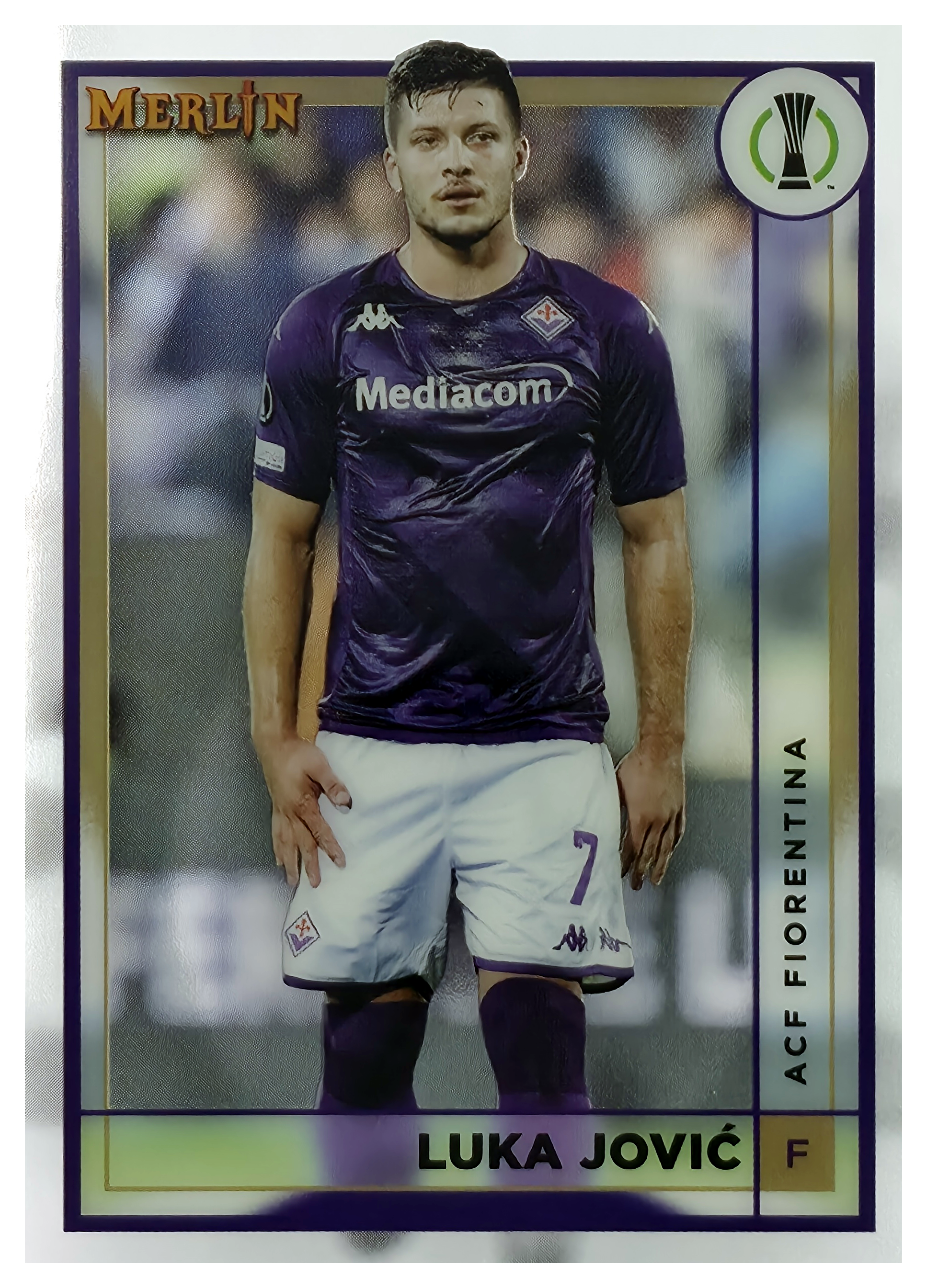 Luka Jović - Topps Merlin Chrome UEFA Club Competitions Base Set 2022-23, Nr. 6 (Art.-Nr. SG106388)
