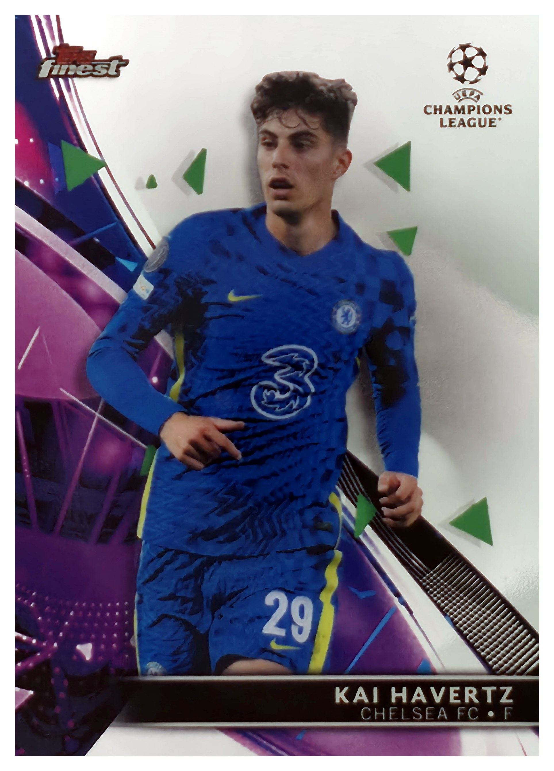 Kai Havertz - Topps Finest UEFA Champions League Base Set 2021-22, Nr. 52 (Art.-Nr. SG108167)