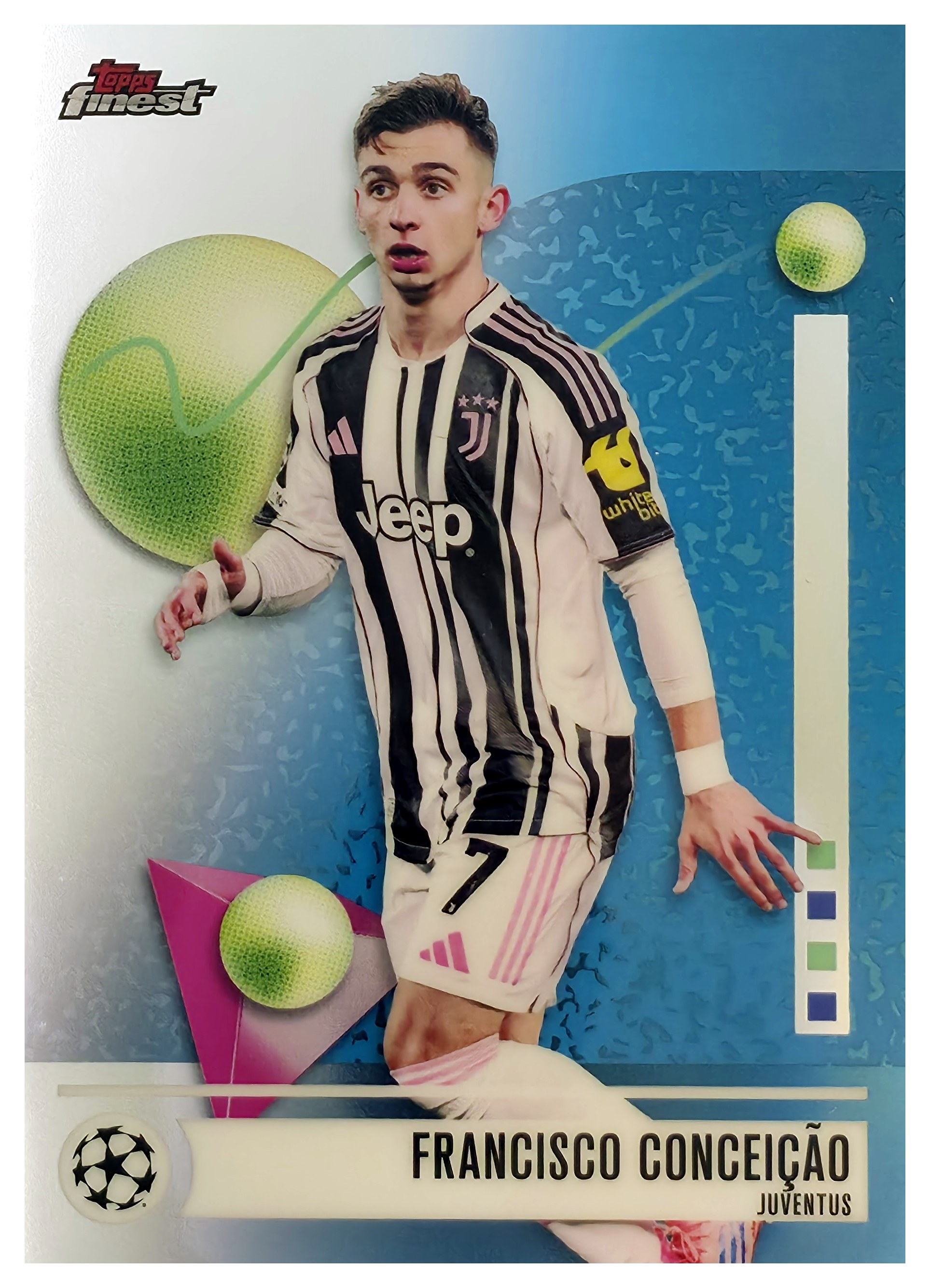 Francisco Conceição - Topps Finest UEFA Club Competitions Base Set 2025-26, Nr. 192 (Art.-Nr. SG109357)