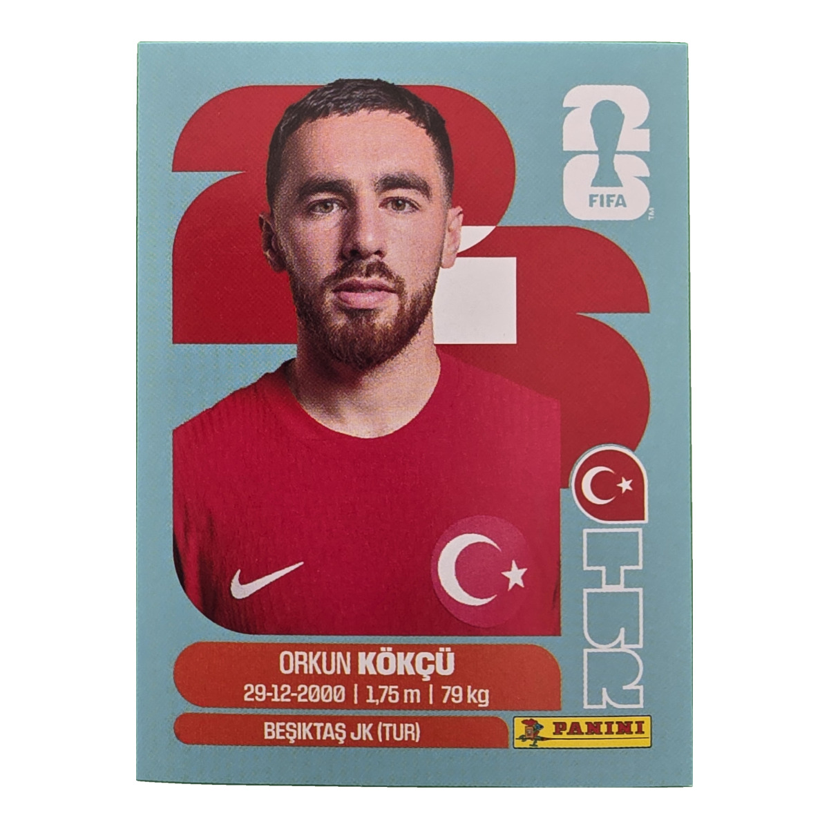 Orkun Kokcu - Türkei, FIFA WM 2026, Nr. TUR12