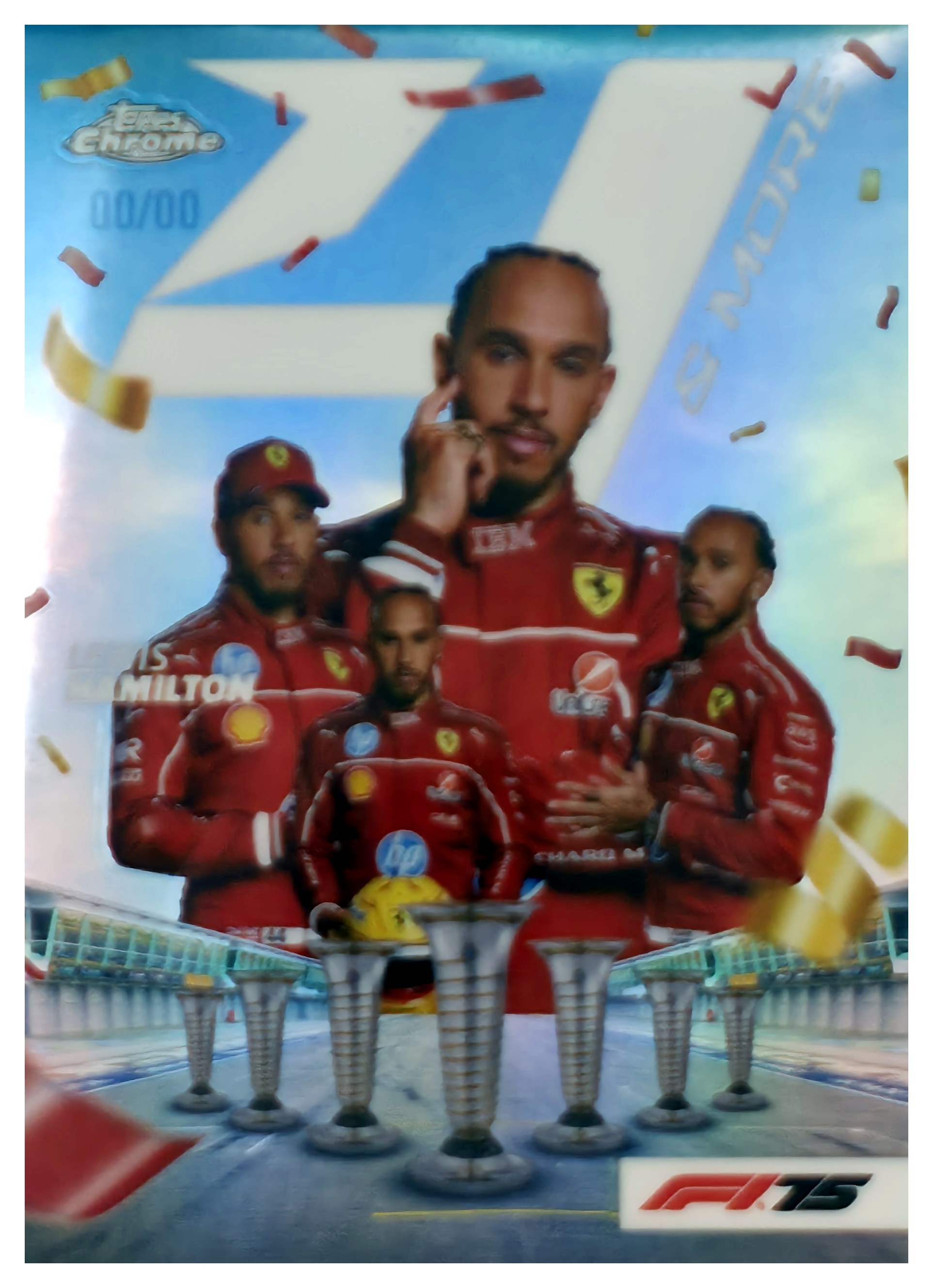 Lewis Hamilton - Topps Chrome Formula 1 Four & More 2025, Nr. 4N-2 (Art.-Nr. SG109017)