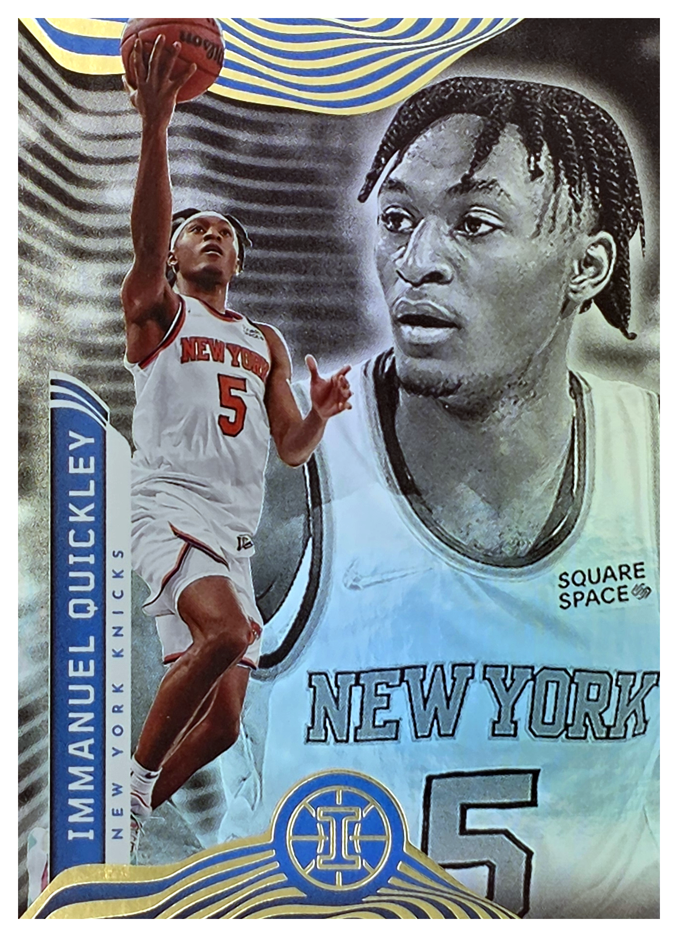 Immanuel Quickley - Panini Illusions Base Set 2021-22, Nr. 12 (Art.-Nr. SG104171)