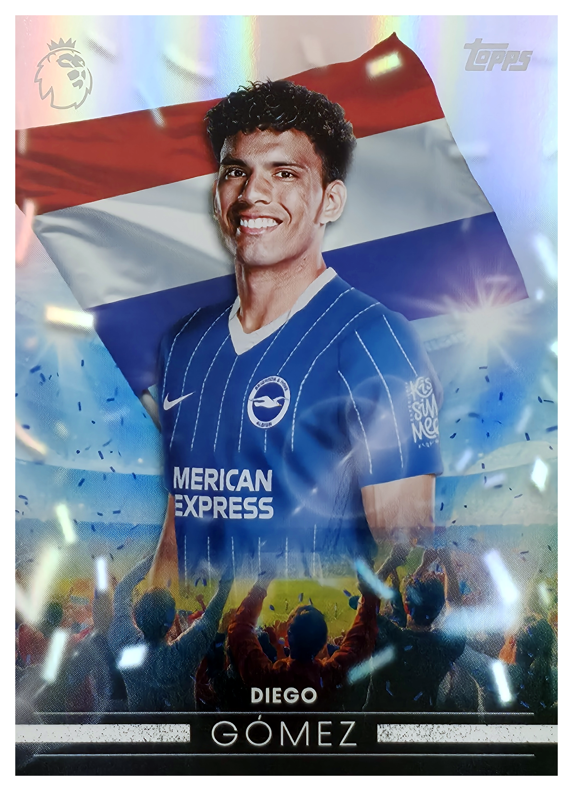 Diego Gómez - Topps Flagship Premier League Flying the Flag 2026-27, Nr. FF 7 – Insert (Art.-Nr. SG105187)
