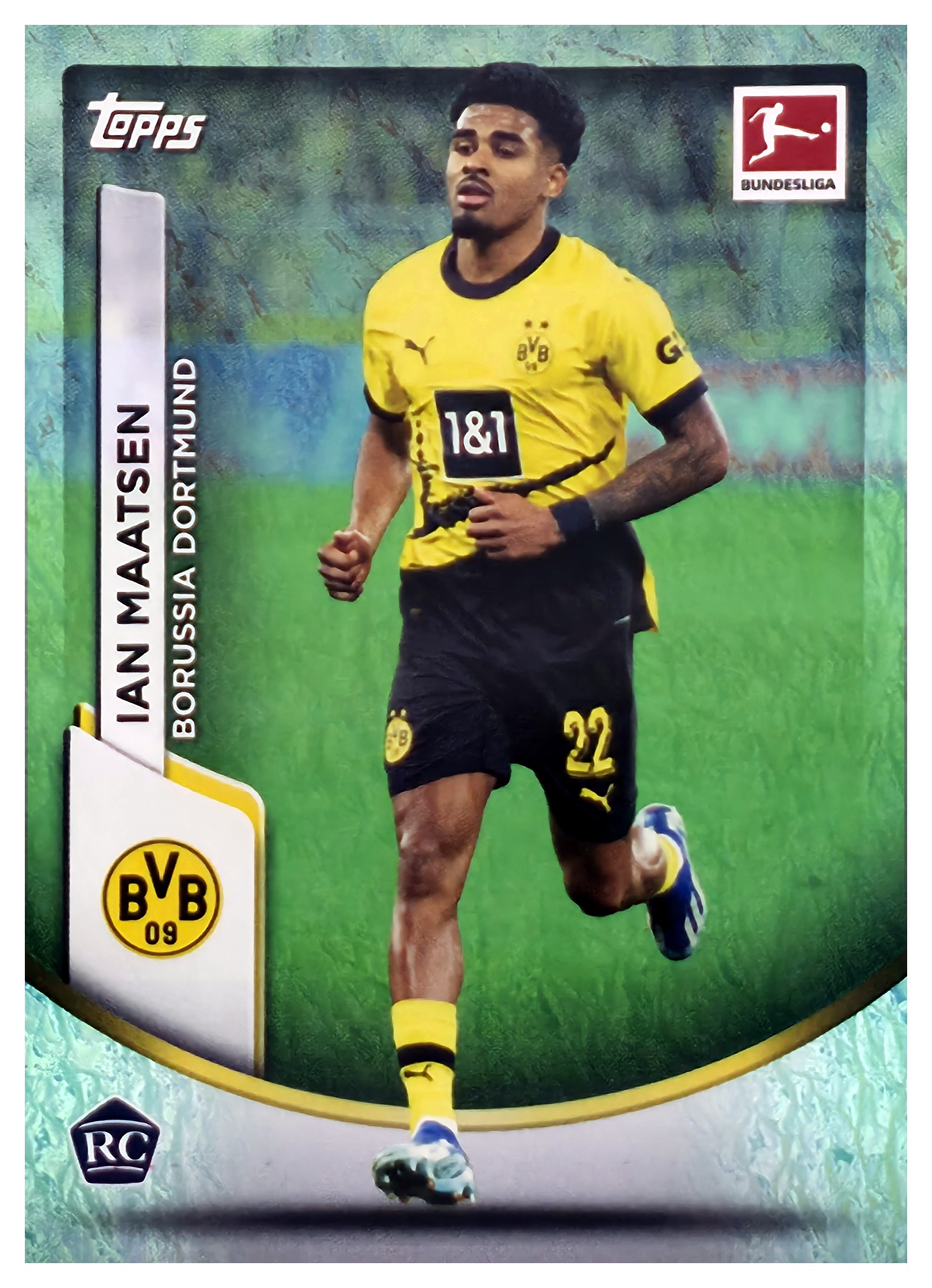 Ian Maatsen - Topps Chrome Bundesliga Base Set 2023-24, Nr. 23 – Rookie Card (Art.-Nr. SG109338)