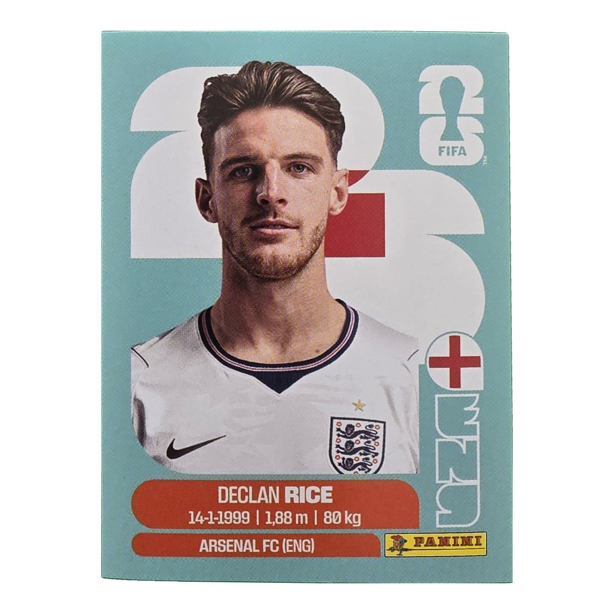 Declan Rice - England, FIFA WM 2026, Nr. ENG10