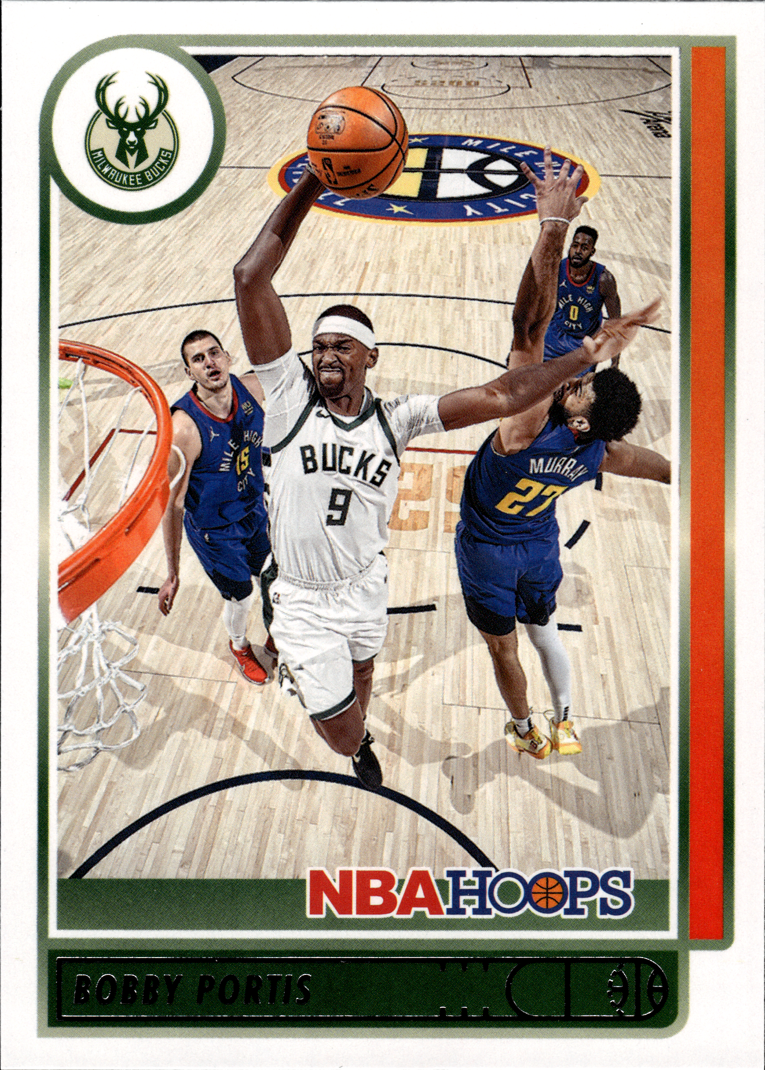 Bobby Portis - Panini Hoops Base Set 2021-22, Nr. 123 (Art.-Nr. SG103449)