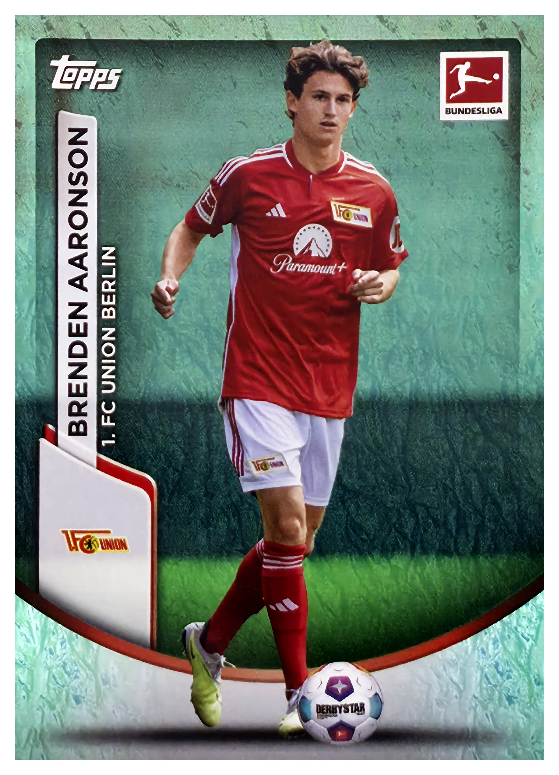 Brenden Aaronson - Topps Chrome Bundesliga Base Set 2023-24, Nr. 8 (Art.-Nr. SG109310)