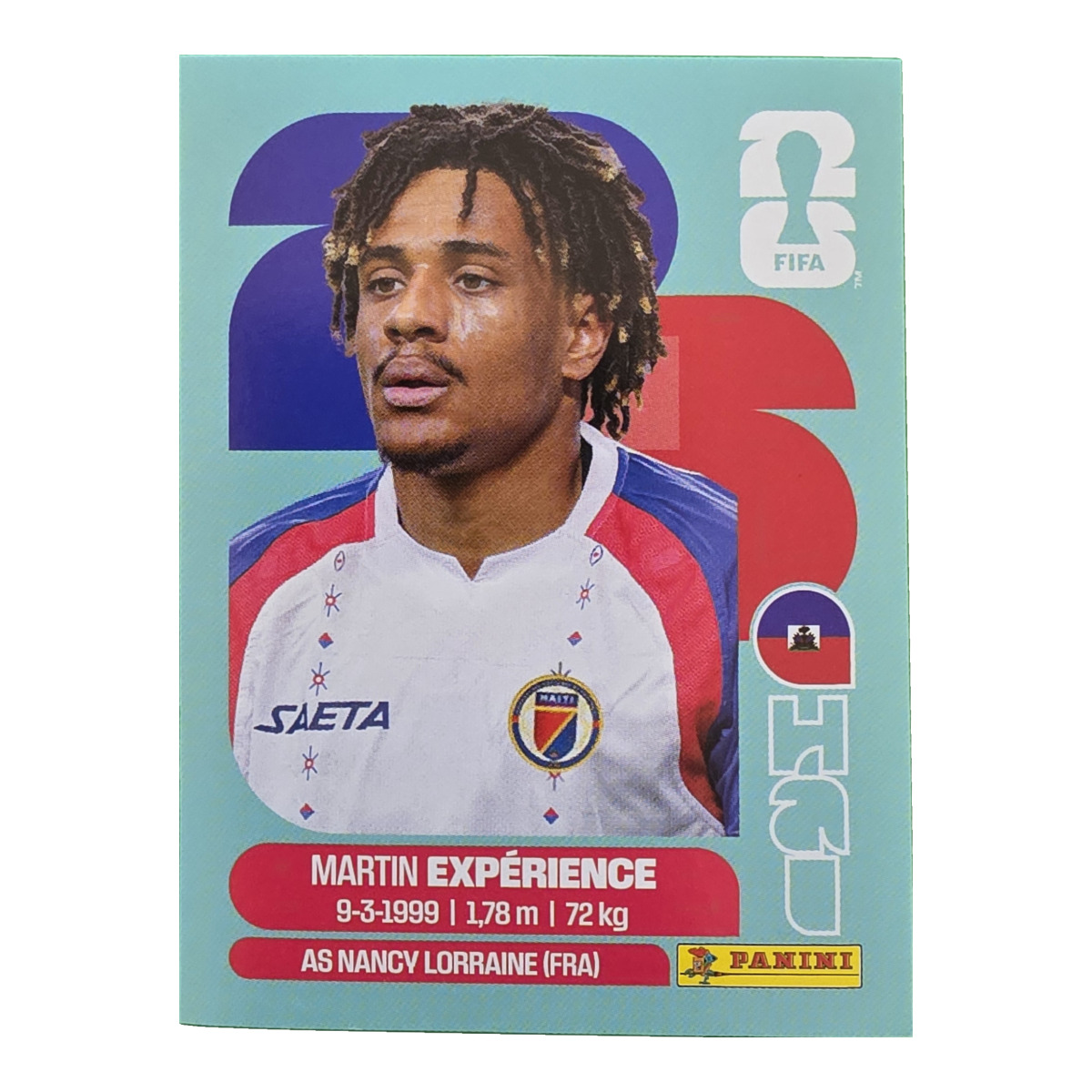 Martin Expérience - Haiti, FIFA WM 2026, Nr. HAI4