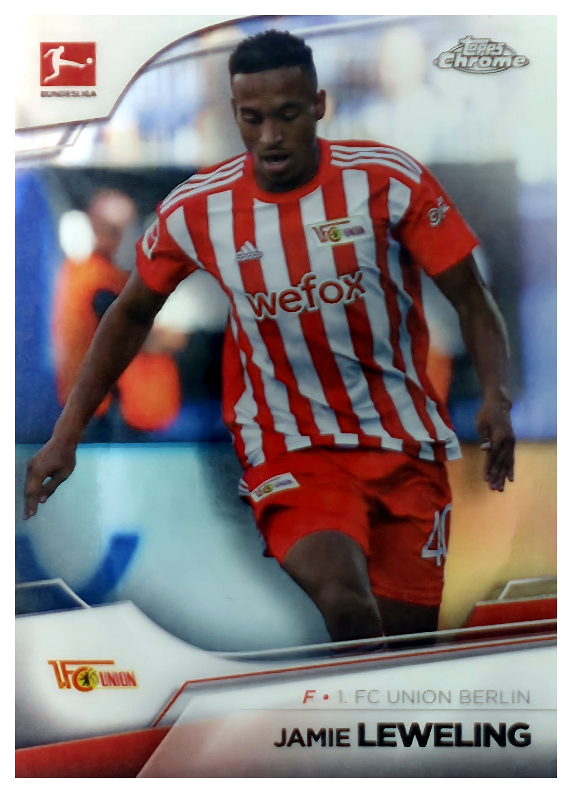 Jamie Leweling - Topps Chrome Bundesliga Base Set 2022-23, Nr. 13 (Art.-Nr. SG108069)