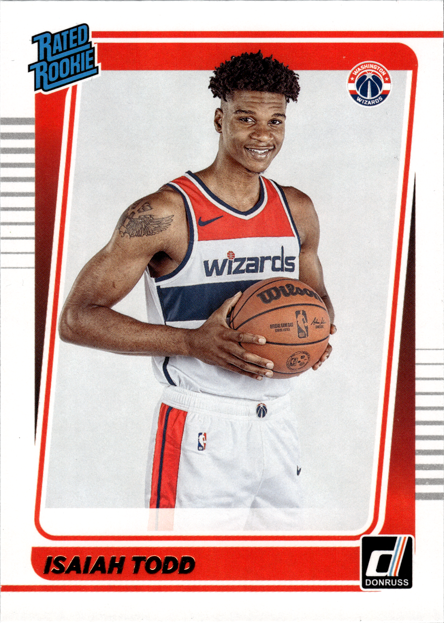 Isaiah Todd - Panini Donruss Rated Rookie 2021-22, Nr. 237 (Art.-Nr. SG103336)