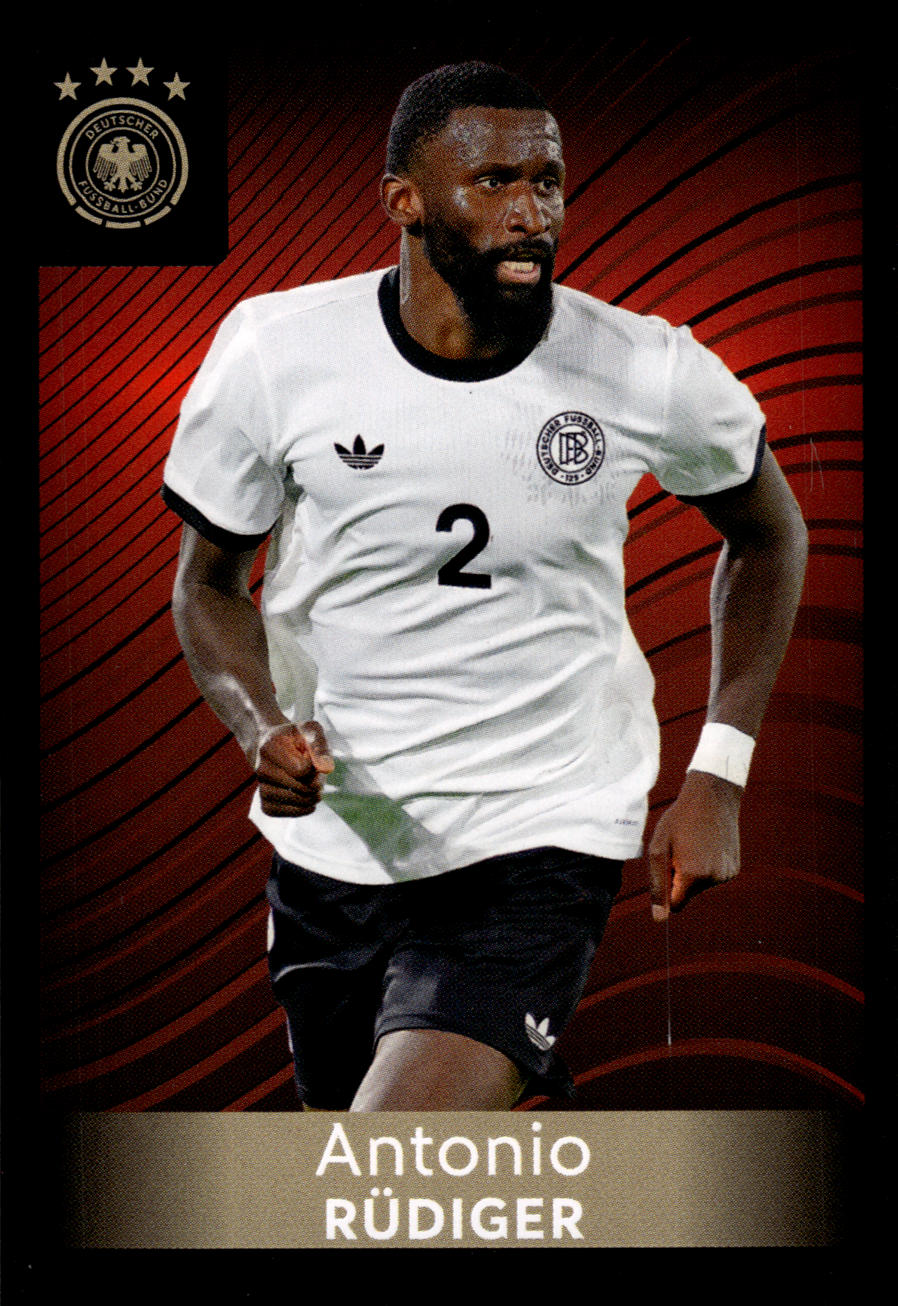 Antonio Rüdiger - Panini FIFA World Cup DFB-Sammelkarten 2026, Nr. 38 (Art.-Nr. SG102484)