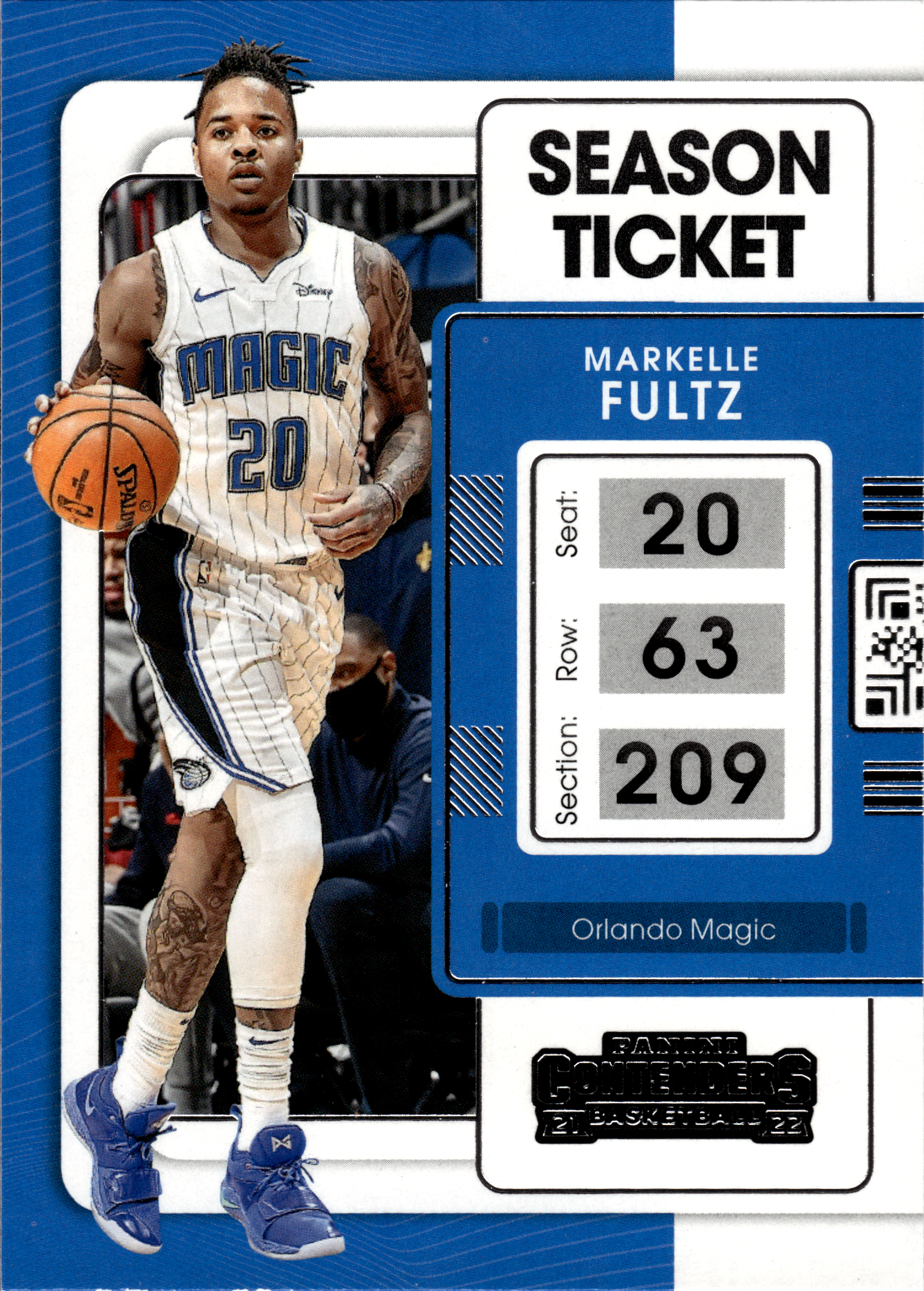 Markelle Fultz - Panini Contenders Season Ticket 2021-22, Nr. 17 (Art.-Nr. SG103675)